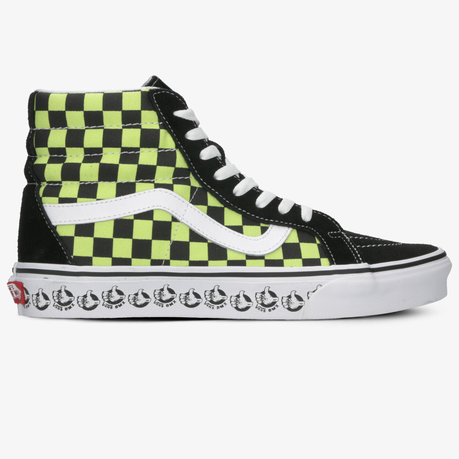 Buty sneakersy męskie VANS UA SK8-HI REISSUE VN0A4BV8V3W1 ŻÓŁTY