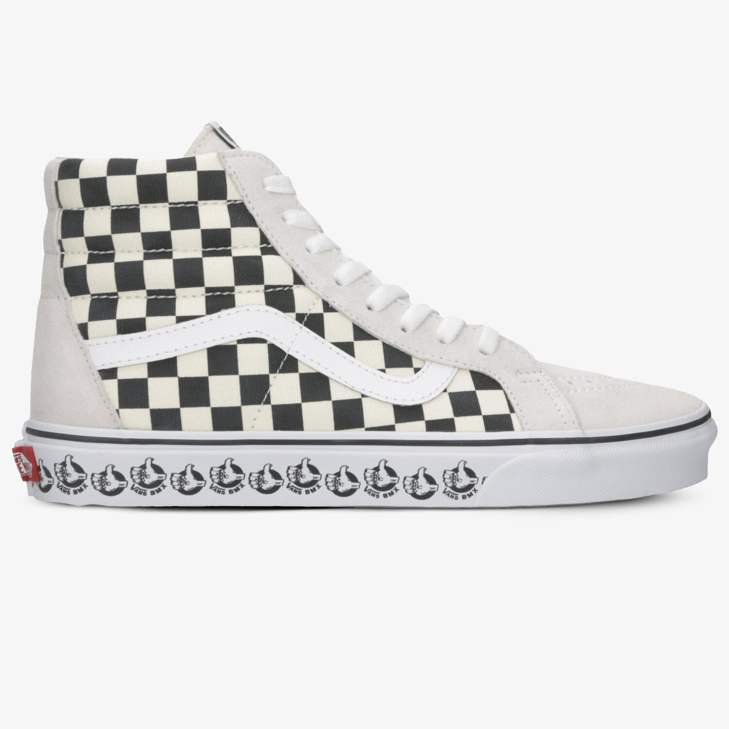 Buty sneakersy męskie VANS UA SK8-HI REISSUE VN0A4BV8V3H1 BIAŁY