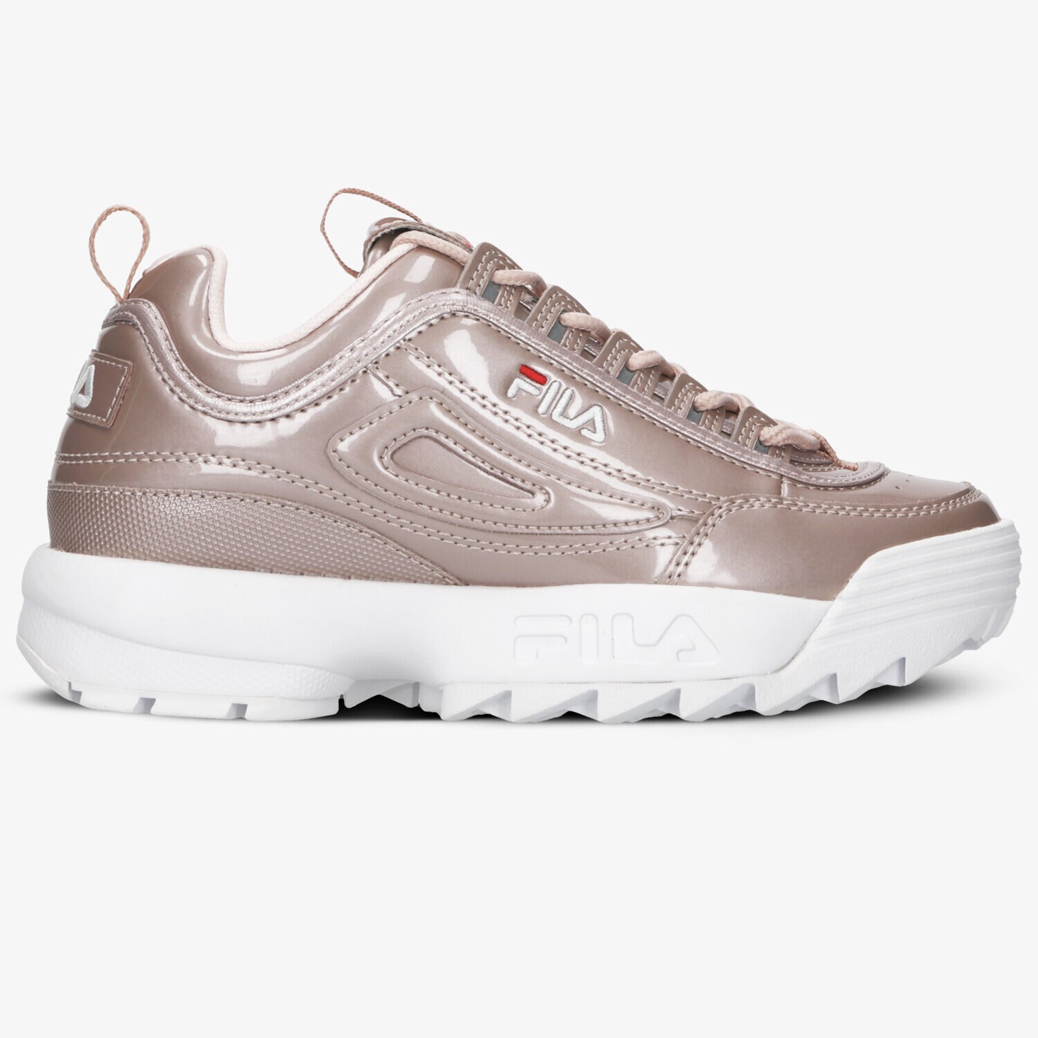 Buty sneakersy damskie FILA DISRUPTOR M LOW WMN 101074771P RÓŻOWY