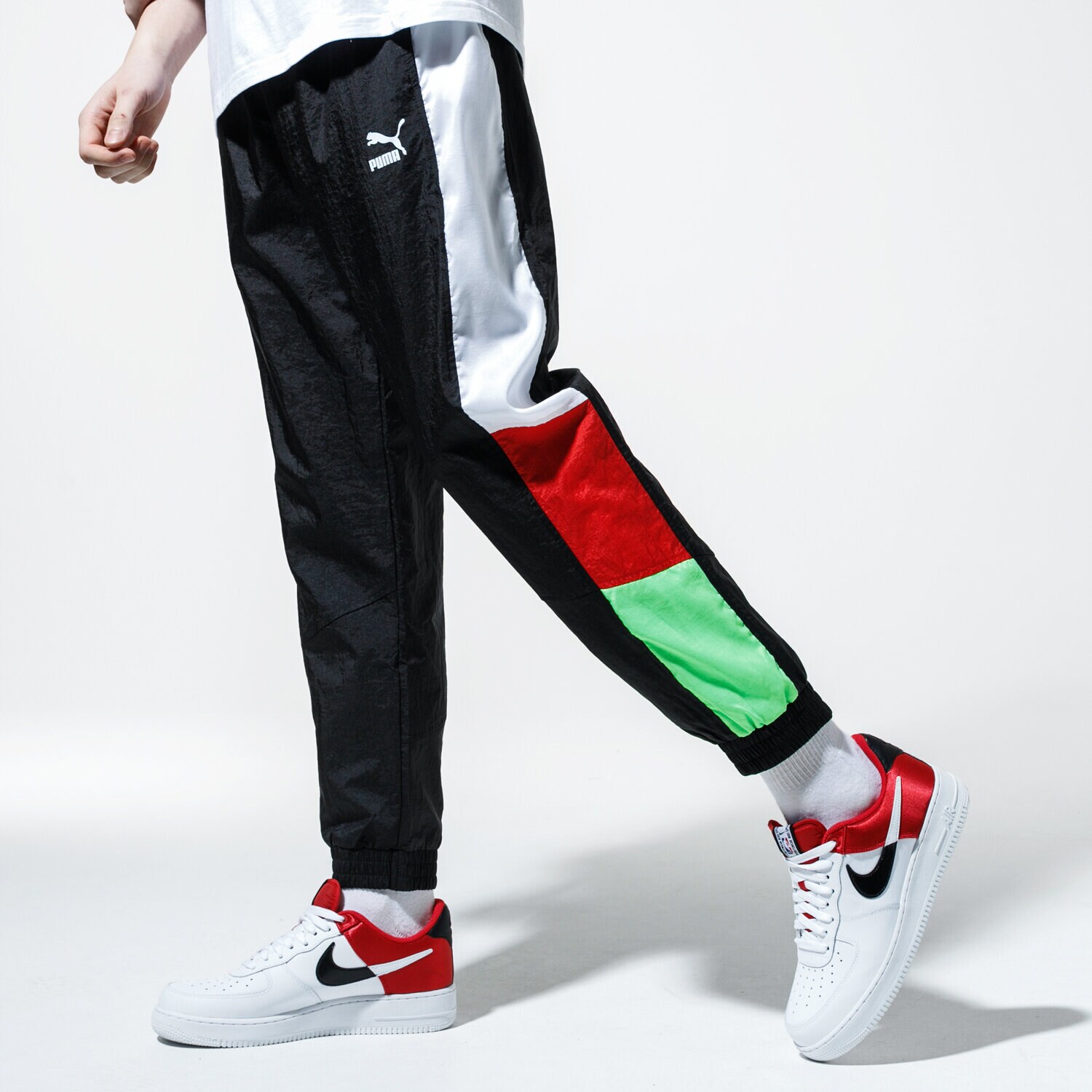 Spodnie sportowe męskie PUMA SPODNIE TFS OG TRACK PANTS 59647451 CZARNY