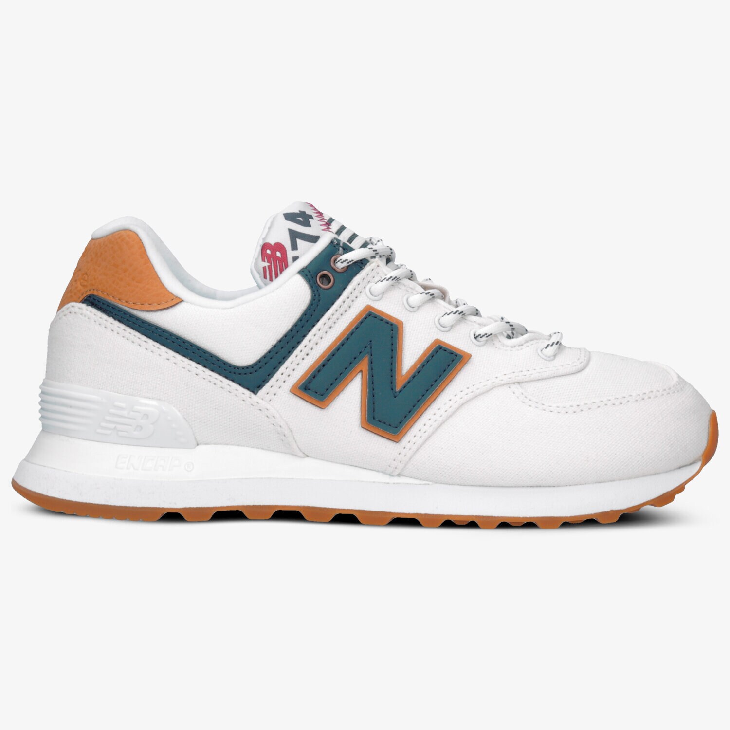 Buty sneakersy damskie NEW BALANCE WL574SYE WHITE (100) WL574SYE BIAŁY