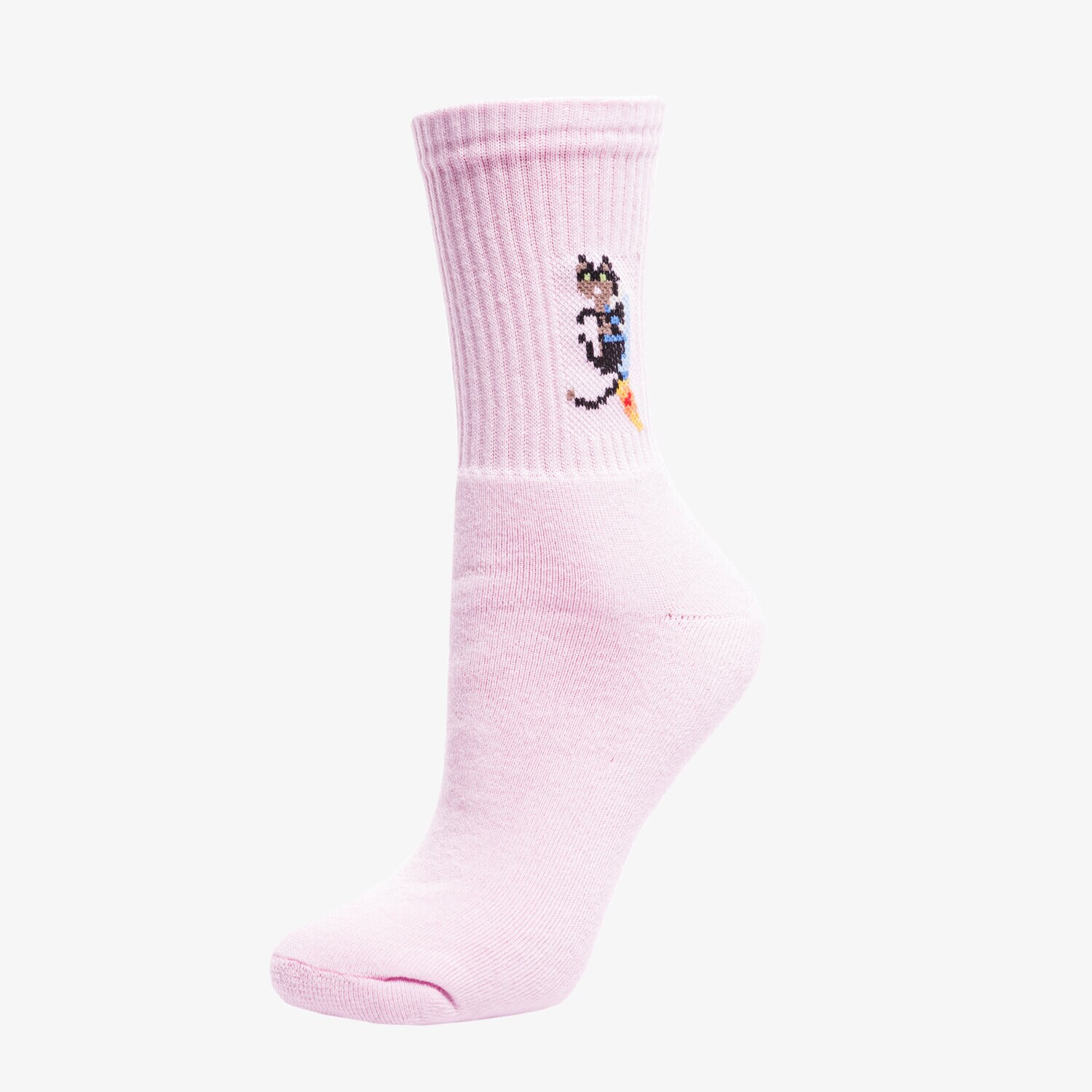 Skarpetki sportowe damskie SIZEER SKARPETY SPACE KITTY SI120SKU05002 RÓŻOWY