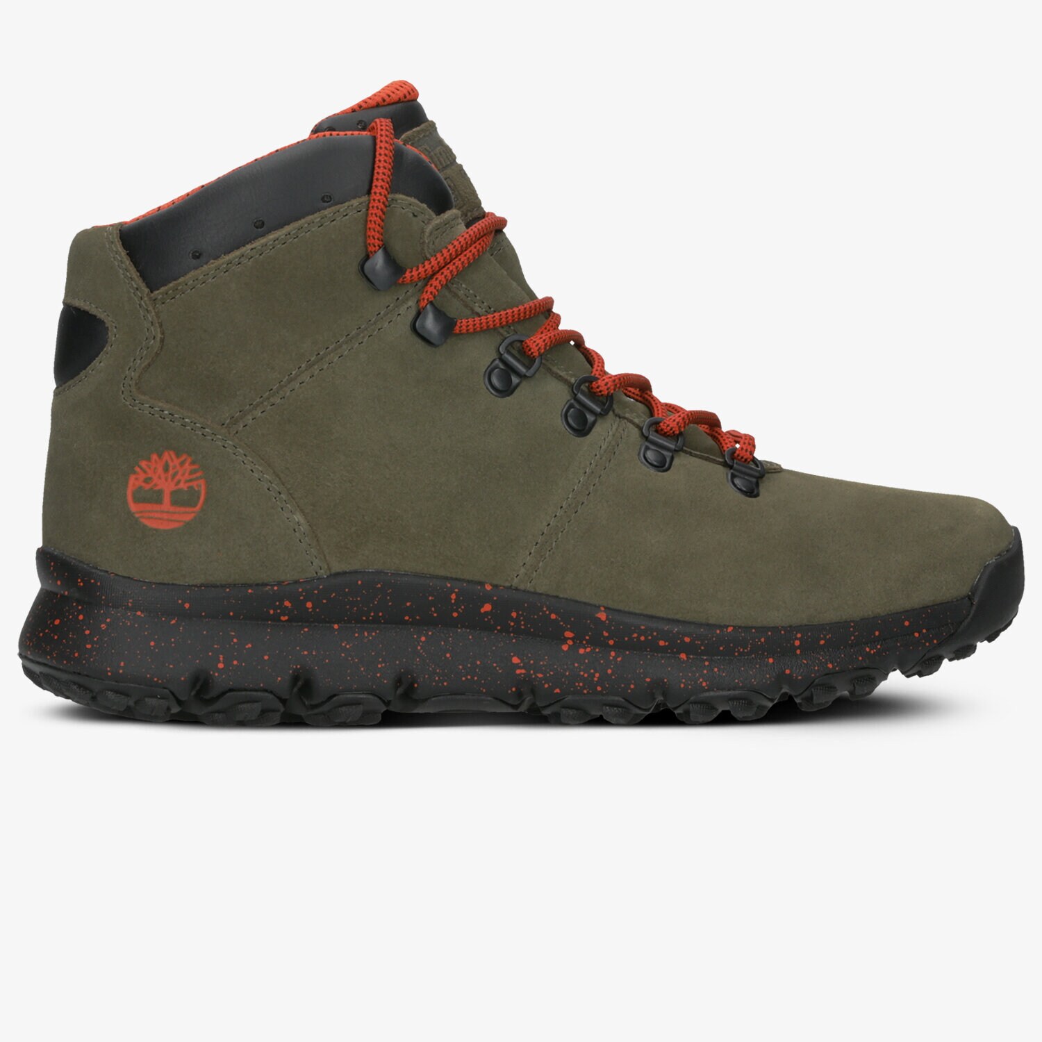 Buty zimowe sportowe męskie TIMBERLAND WORLD HIKER MID TB0A216KA581 ZIELONY