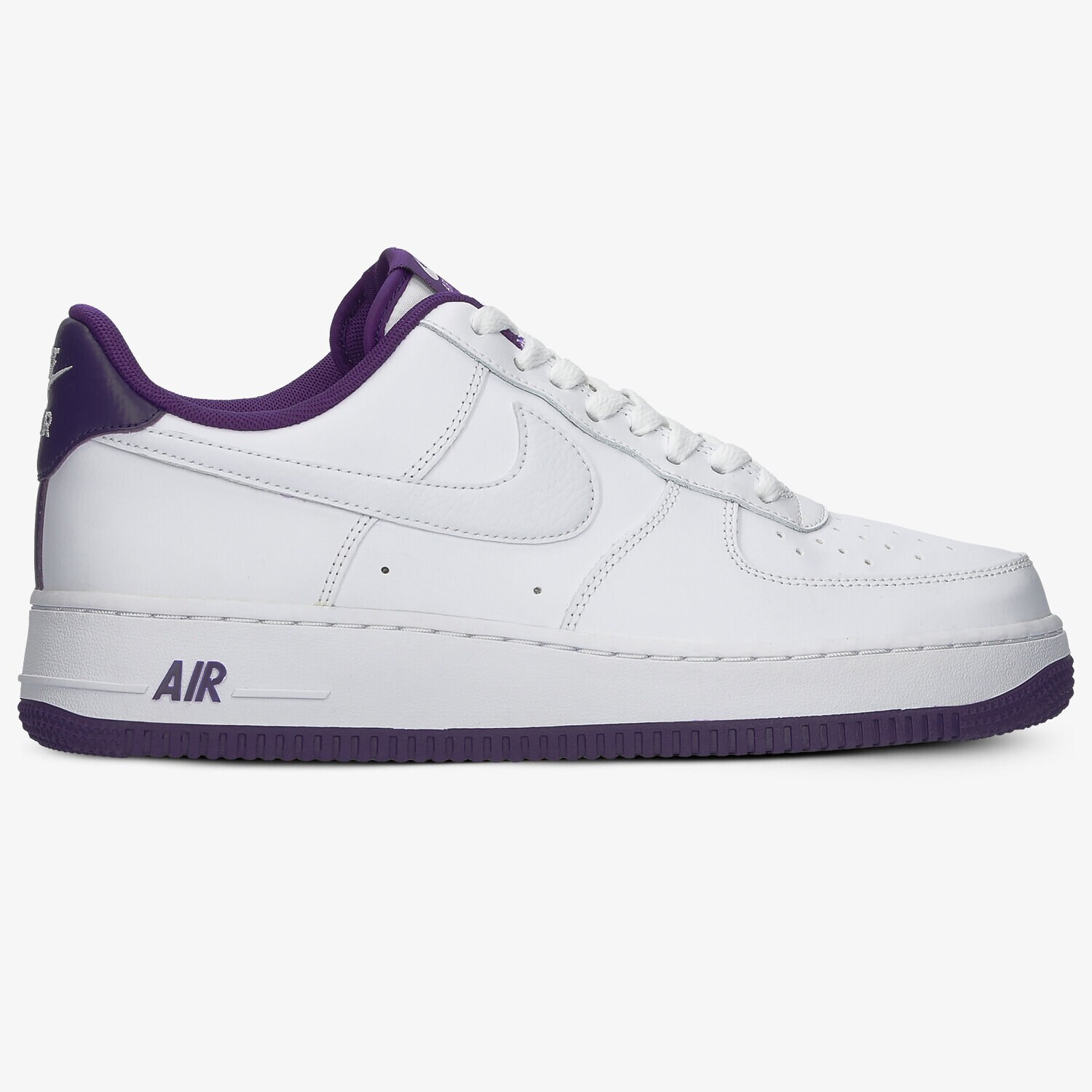 Buty sneakersy męskie NIKE AIR FORCE 1 '07 CJ1380-100 BIAŁY