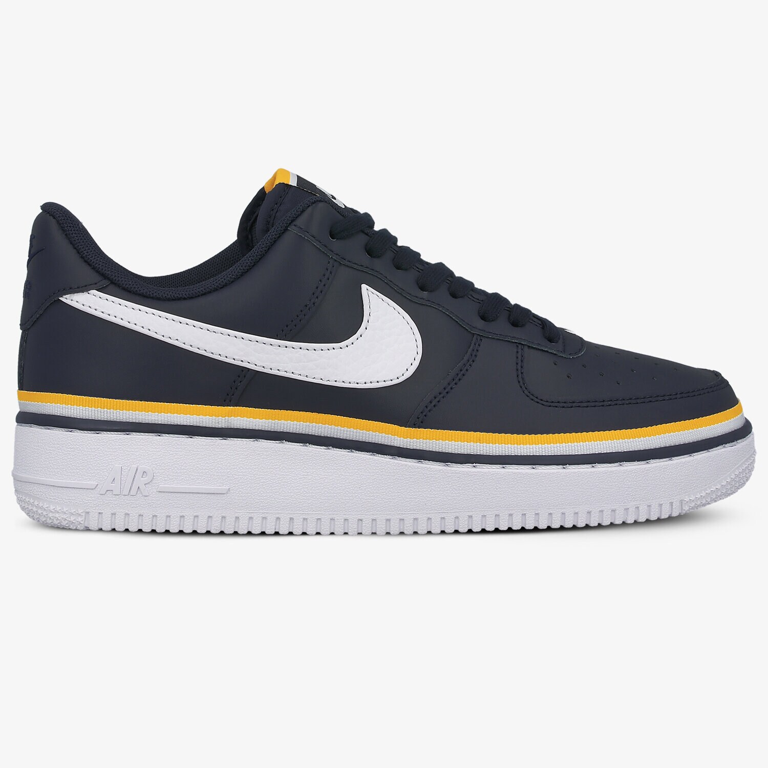 Buty sneakersy męskie NIKE AIR FORCE 1 '07 LV8 CJ1377-400 GRANATOWY