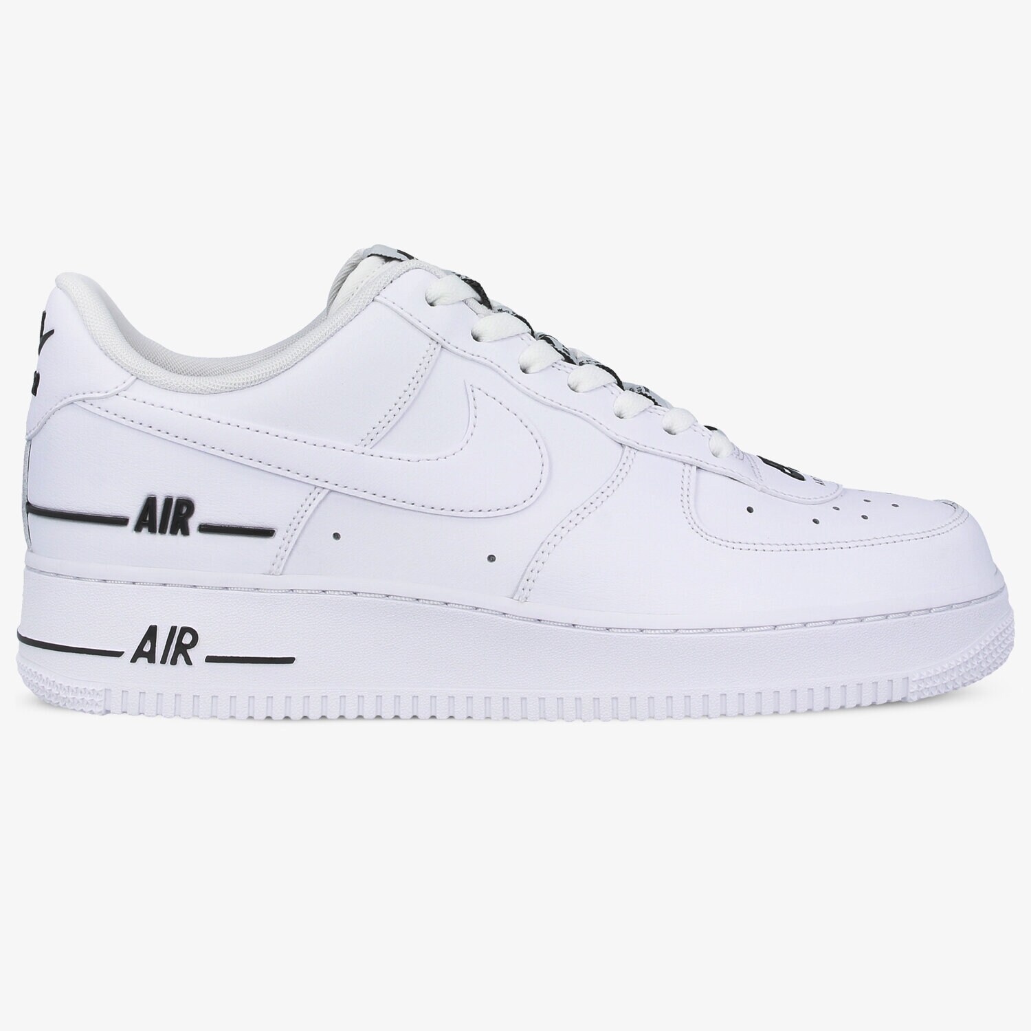 Buty sneakersy męskie NIKE AIR FORCE 1 '07 CJ1379-100 BIAŁY