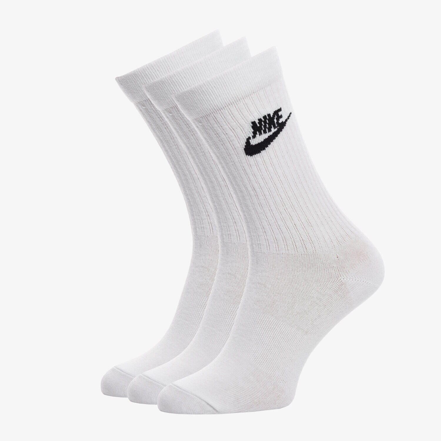 Skarpetki sportowe damskie NIKE SKARPETY NIKE SPORTSWEAR EVERYDAY ESSENTIAL SK0109-100 BIAŁY
