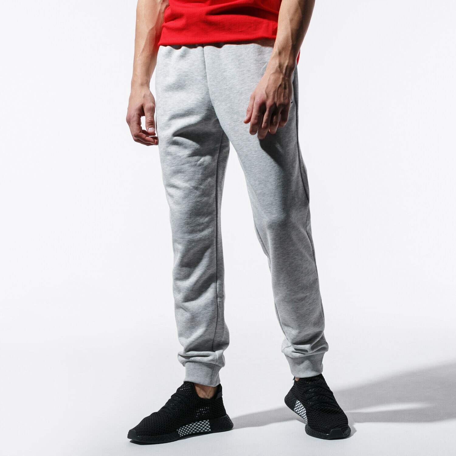Spodnie sportowe męskie FILA SPODNIE KUDDUSI PANTS 687218B13 SZARY