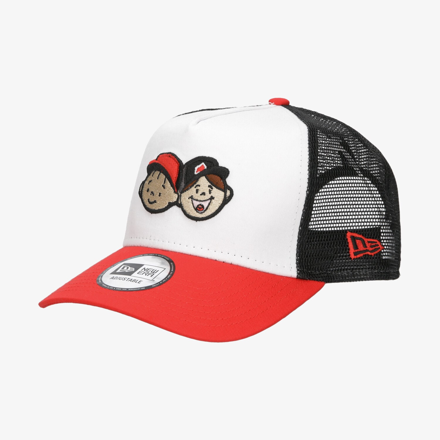 Czapka z daszkiem męska NEW ERA CZAPKA BOLEK I LOLEK TRUCKER 12309034 BIAŁY