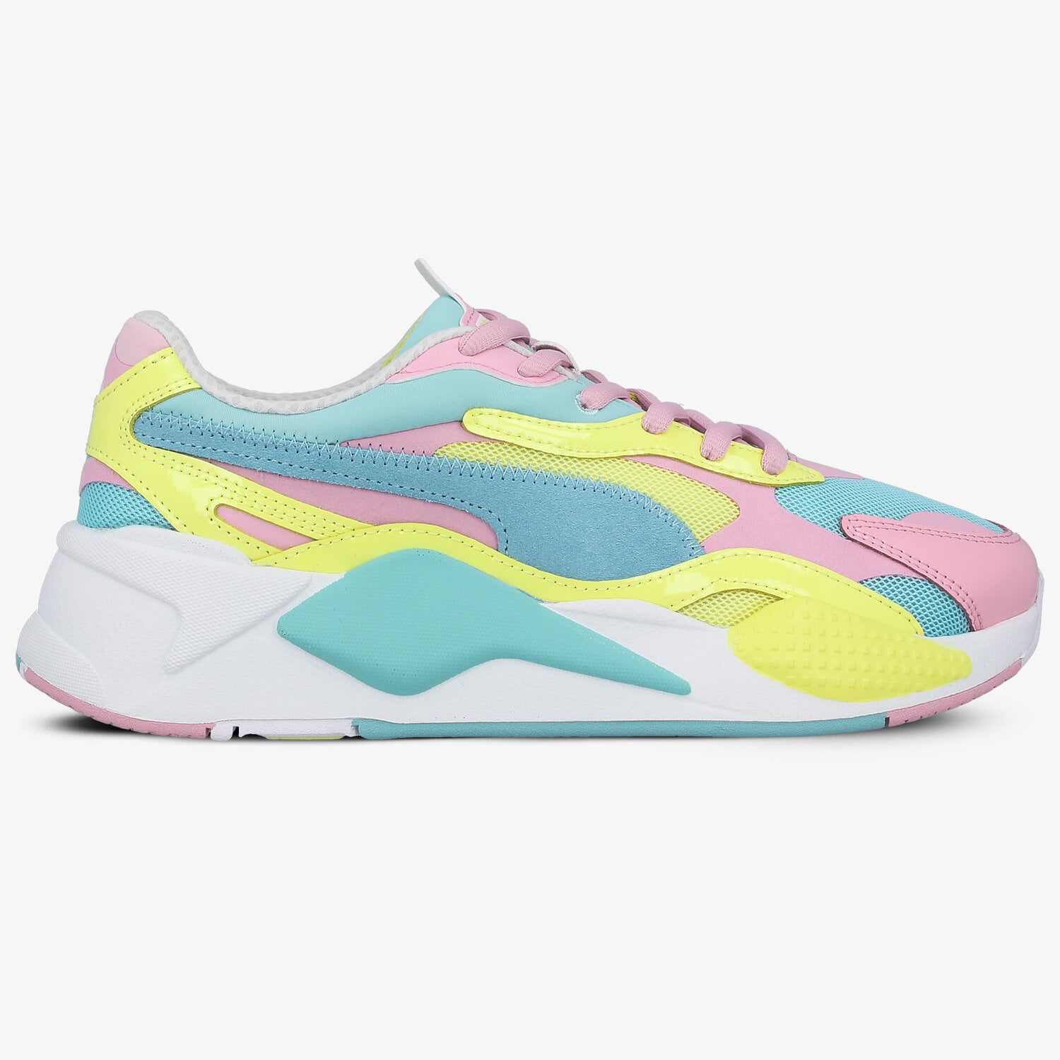 Buty sneakersy męskie PUMA RS-X3 PLASTIC 37156905 ZIELONY