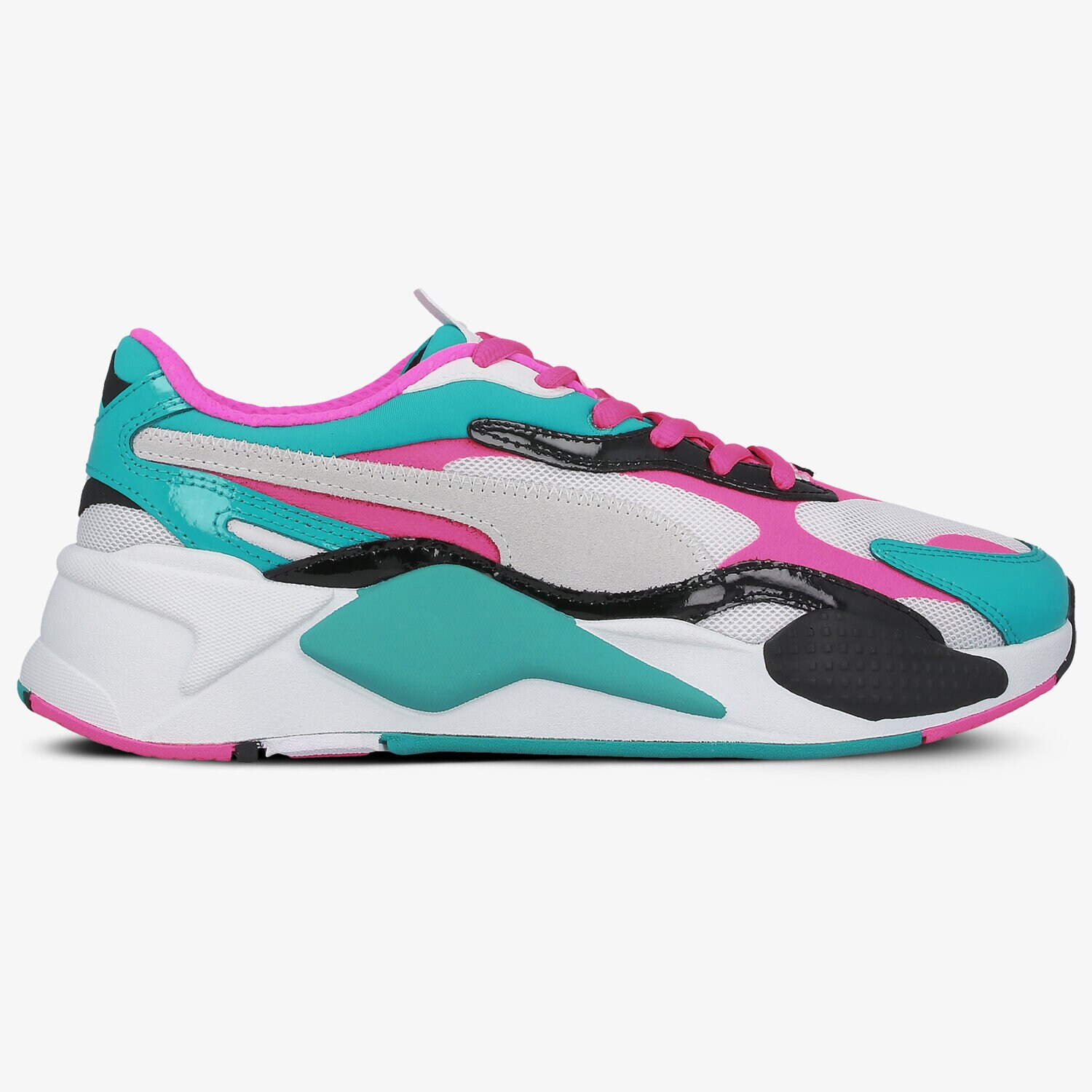 Buty sneakersy męskie PUMA RS-X3 PLASTIC 37156904 BIAŁY