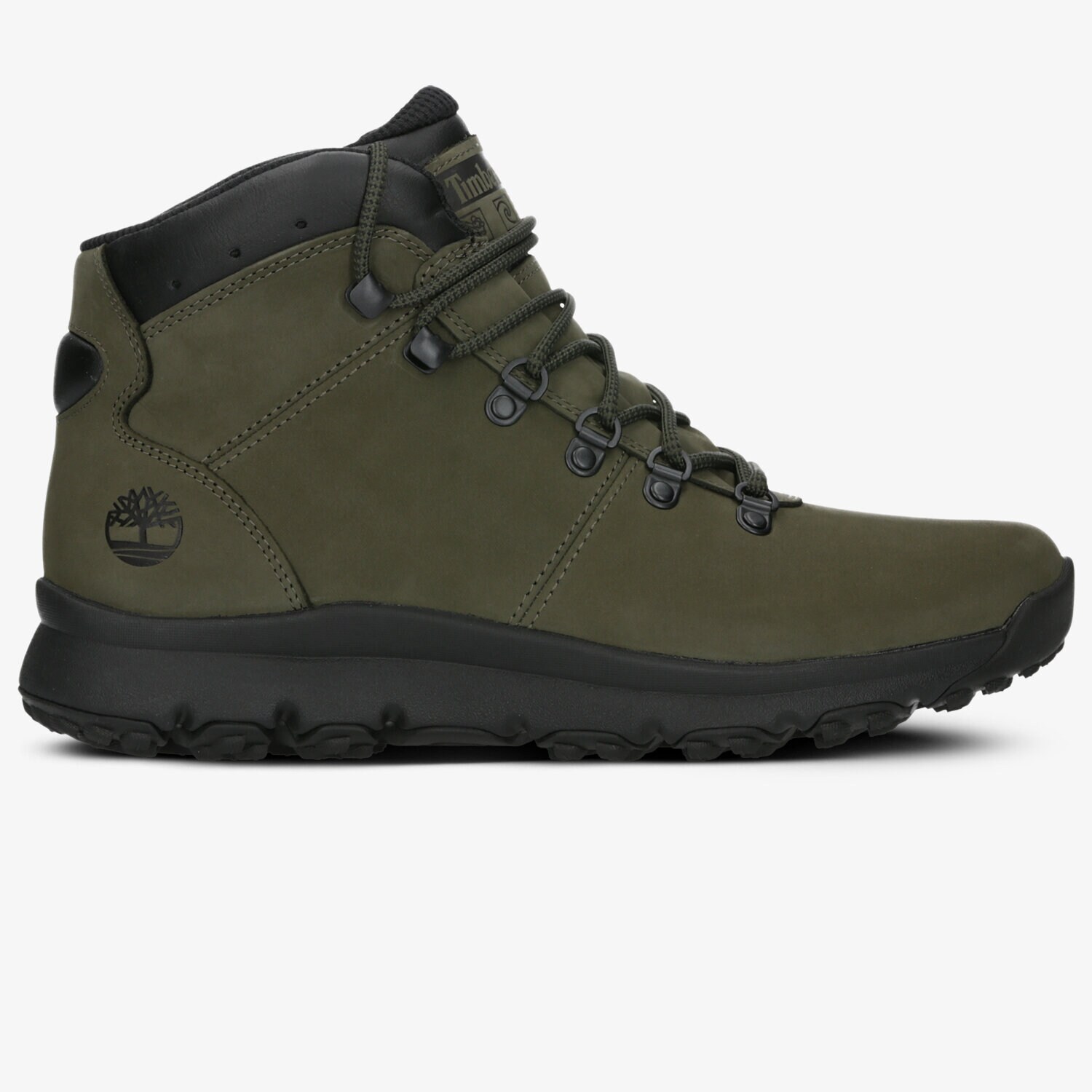 Buty sneakersy męskie TIMBERLAND WORLD HIKER MID TB0A1Y15A581 ZIELONY