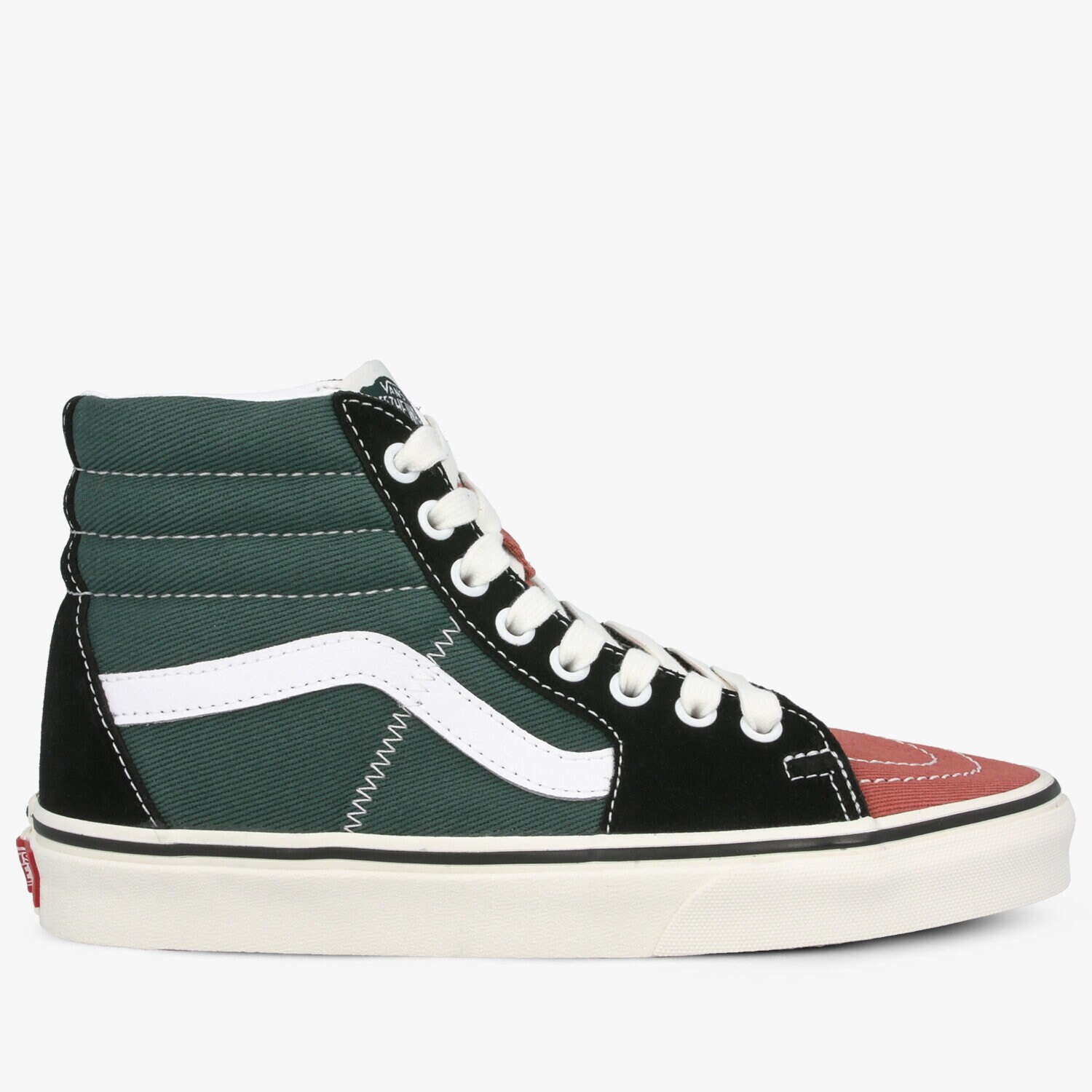 Damskie trampki, tenisówki VANS UA SK8-HI VN0A4BV6V9H1 ZIELONY