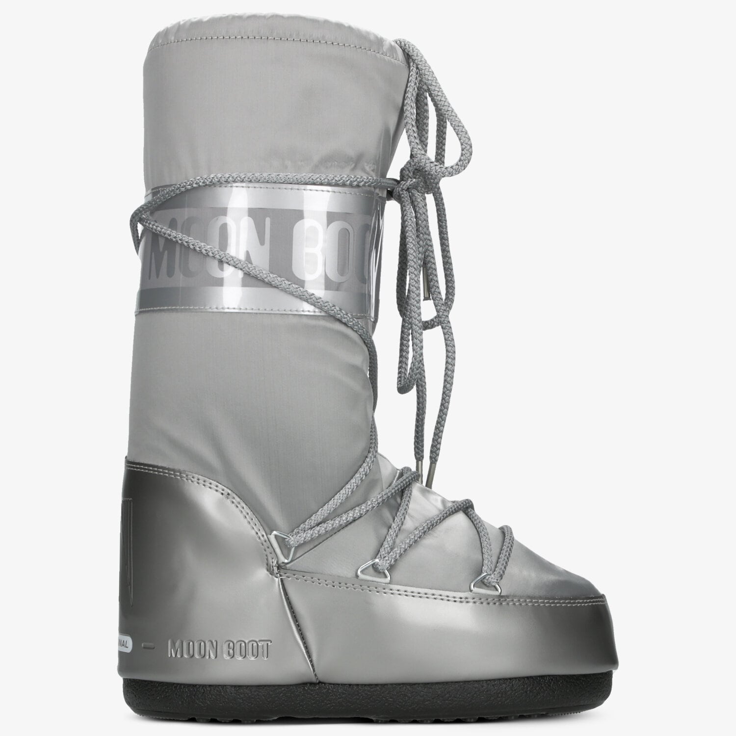 Buty zimowe damskie MOON BOOT GLANCE 14016800002 SREBRNY