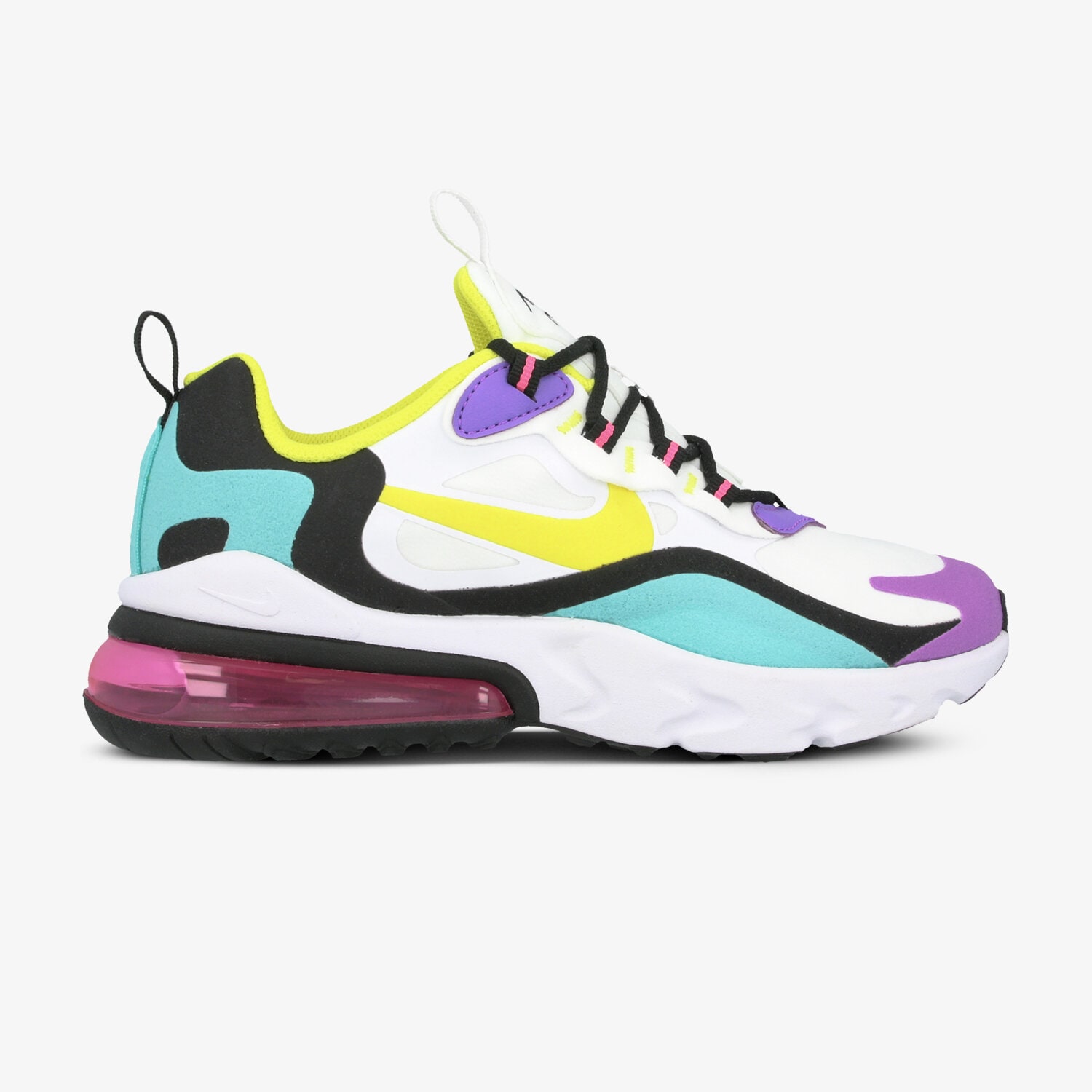 Buty sneakersy dla dzieci NIKE AIR MAX 270 REACT BG BQ0103-101 BIAŁY