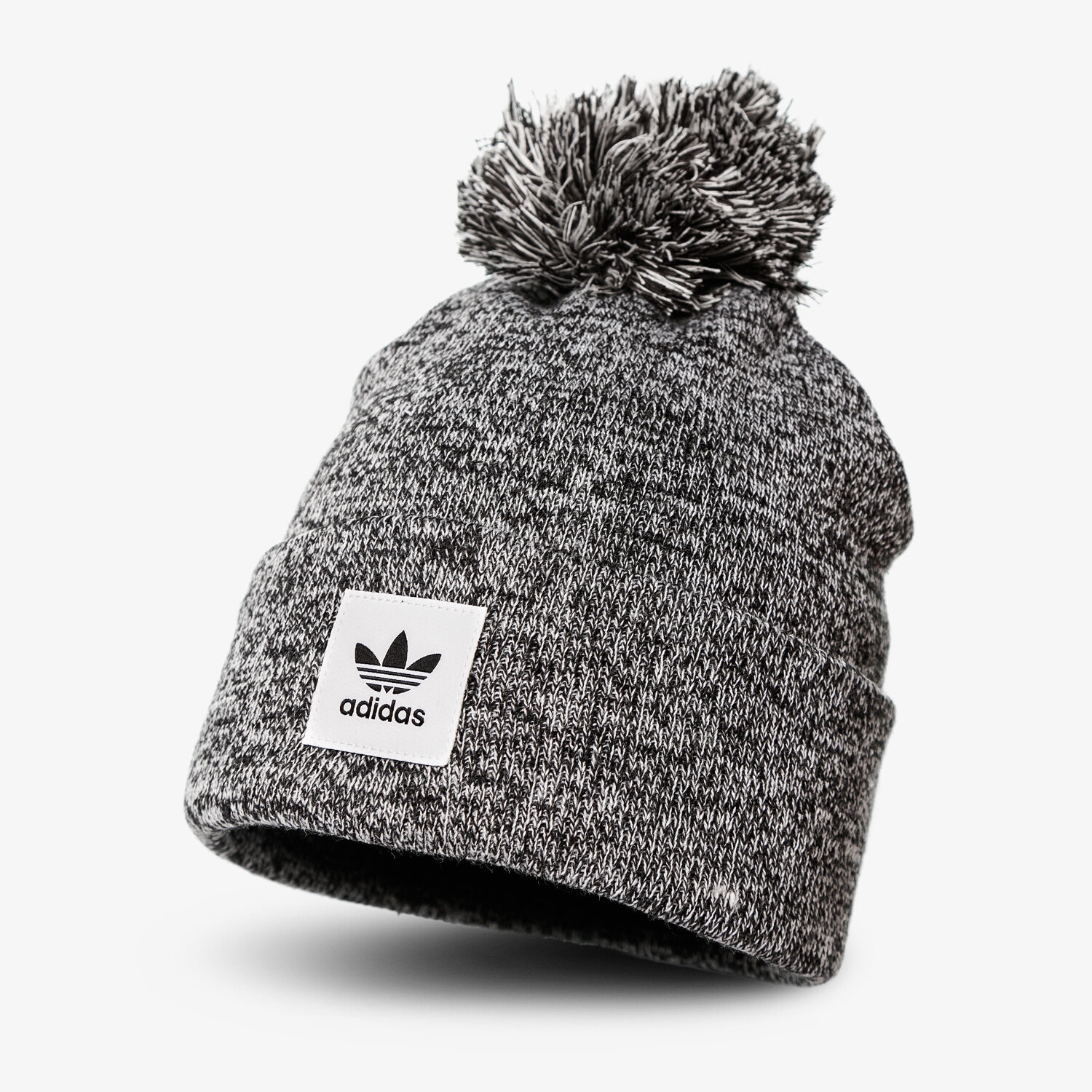 Czapka zimowa dla dzieci ADIDAS CZAPKA ZIMOWA MELANGE BOBBLE ED8031 CZARNY