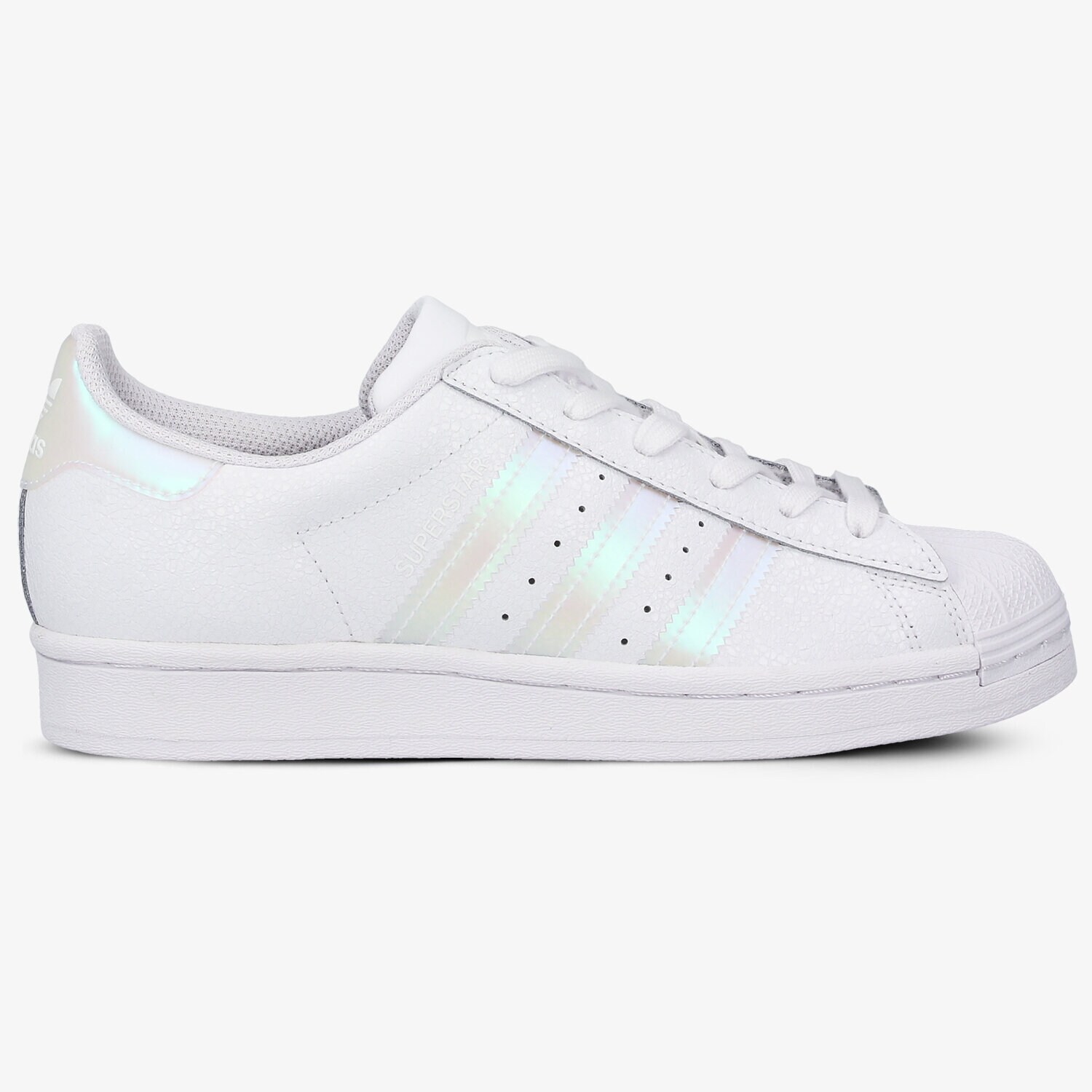 Buty sneakersy dla dzieci ADIDAS SUPERSTAR J FW0813 BIAŁY