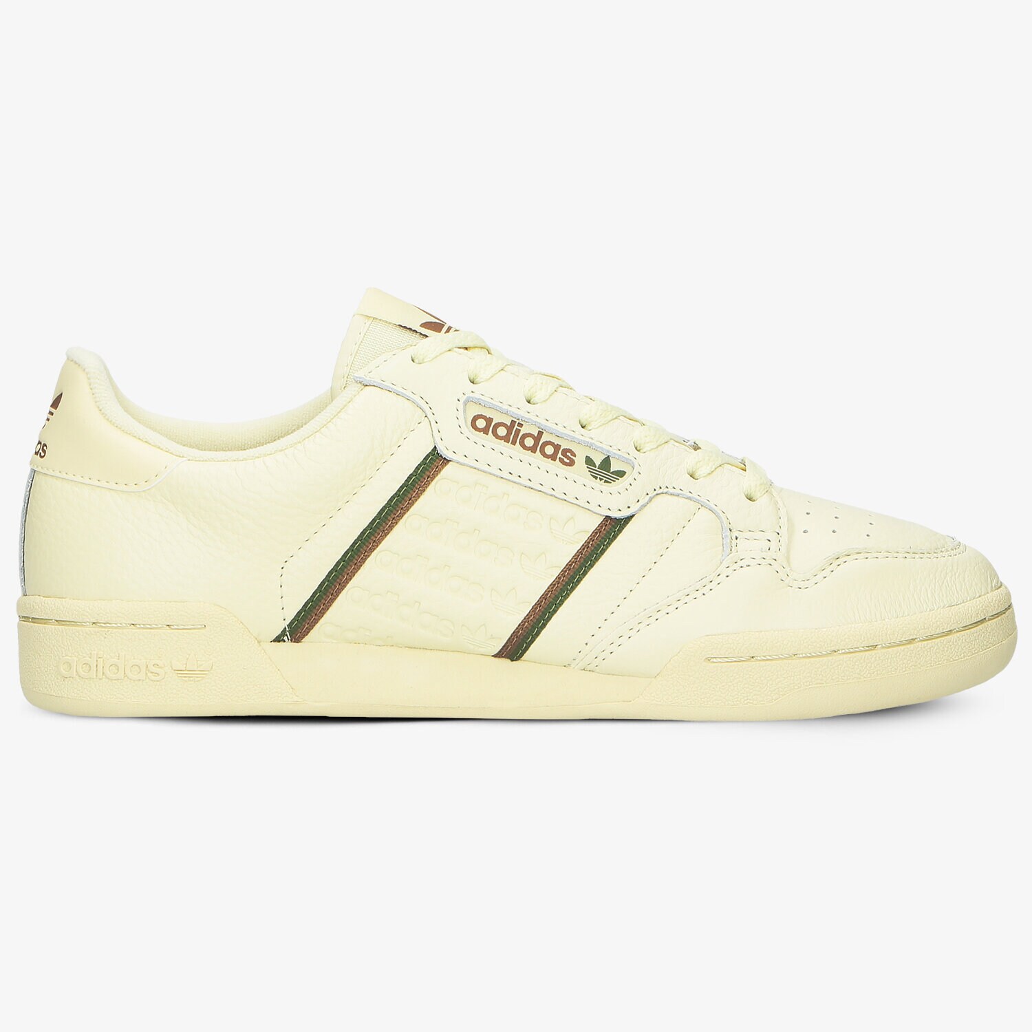 Buty sneakersy męskie ADIDAS CONTINENTAL 80 FU9784 BEŻOWY