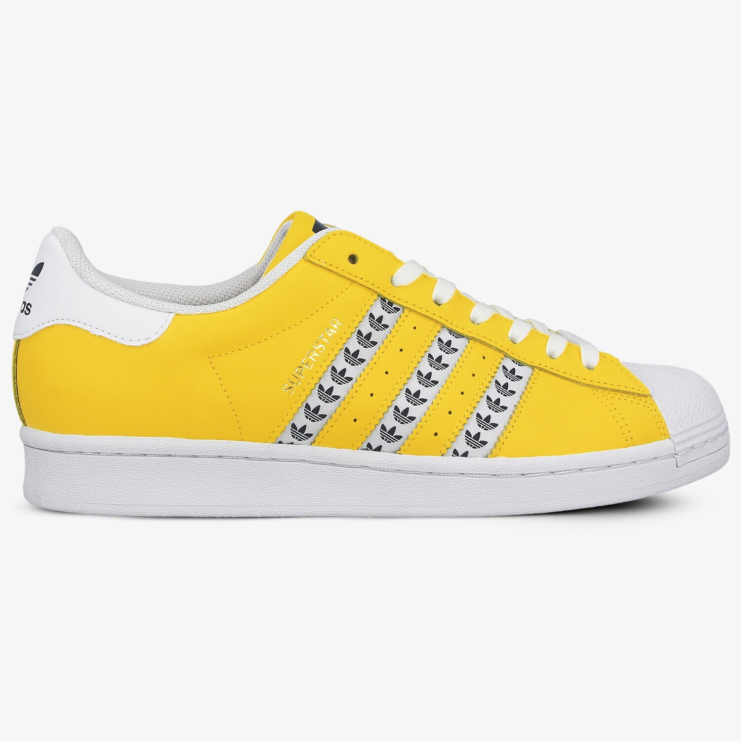 Buty sneakersy męskie ADIDAS SUPERSTAR FW9210 ŻÓŁTY