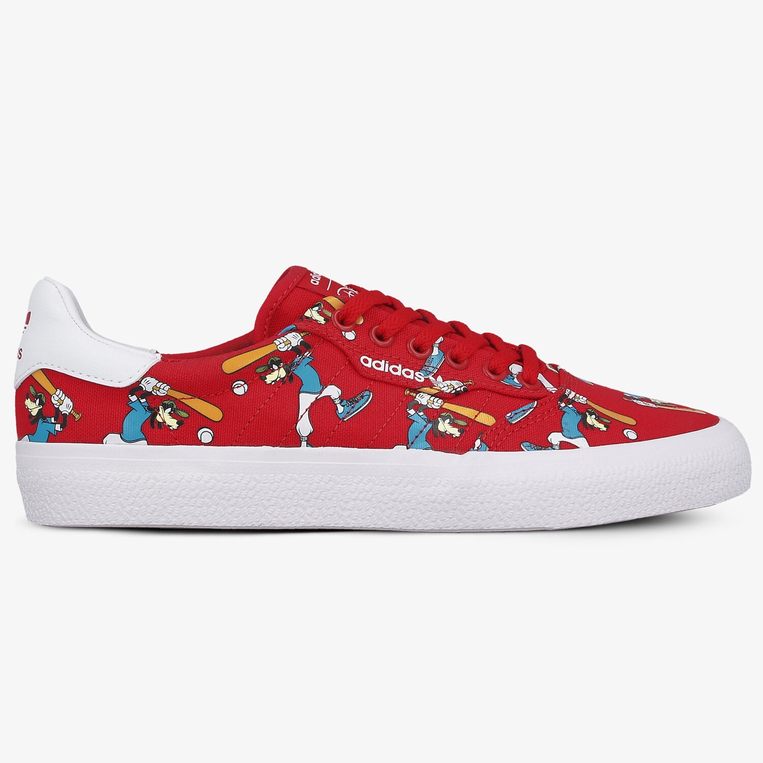 Buty sneakersy męskie ADIDAS 3MC X DISNEY SPORT GOOFY FV9881 CZERWONY