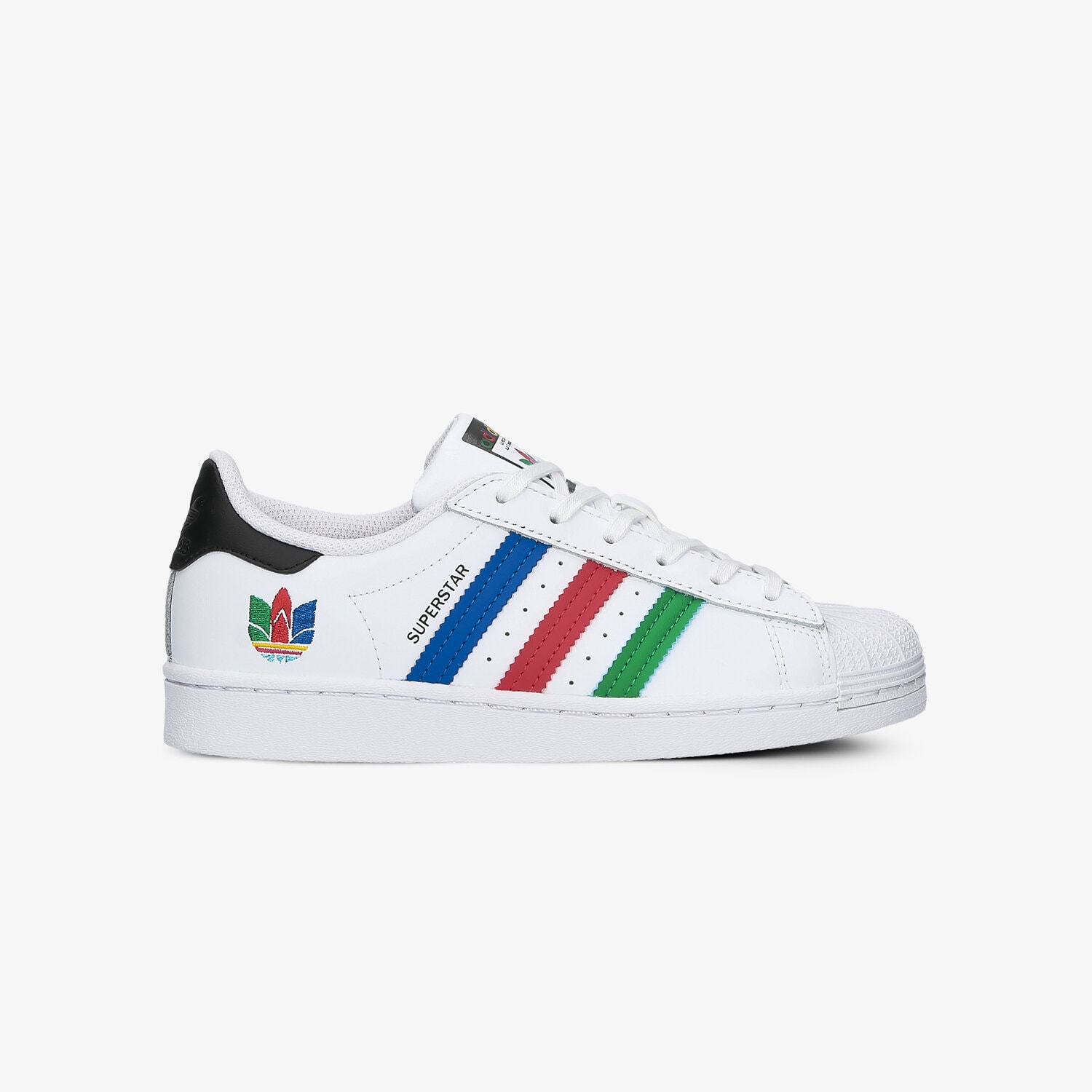 Buty sneakersy dla dzieci ADIDAS SUPERSTAR C FW5238 BIAŁY