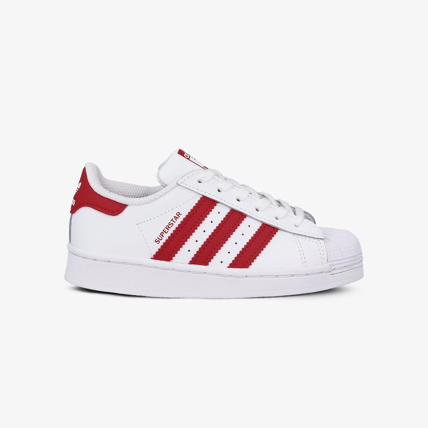 Buty sneakersy dla dzieci ADIDAS SUPERSTAR C  FW8294 BIAŁY