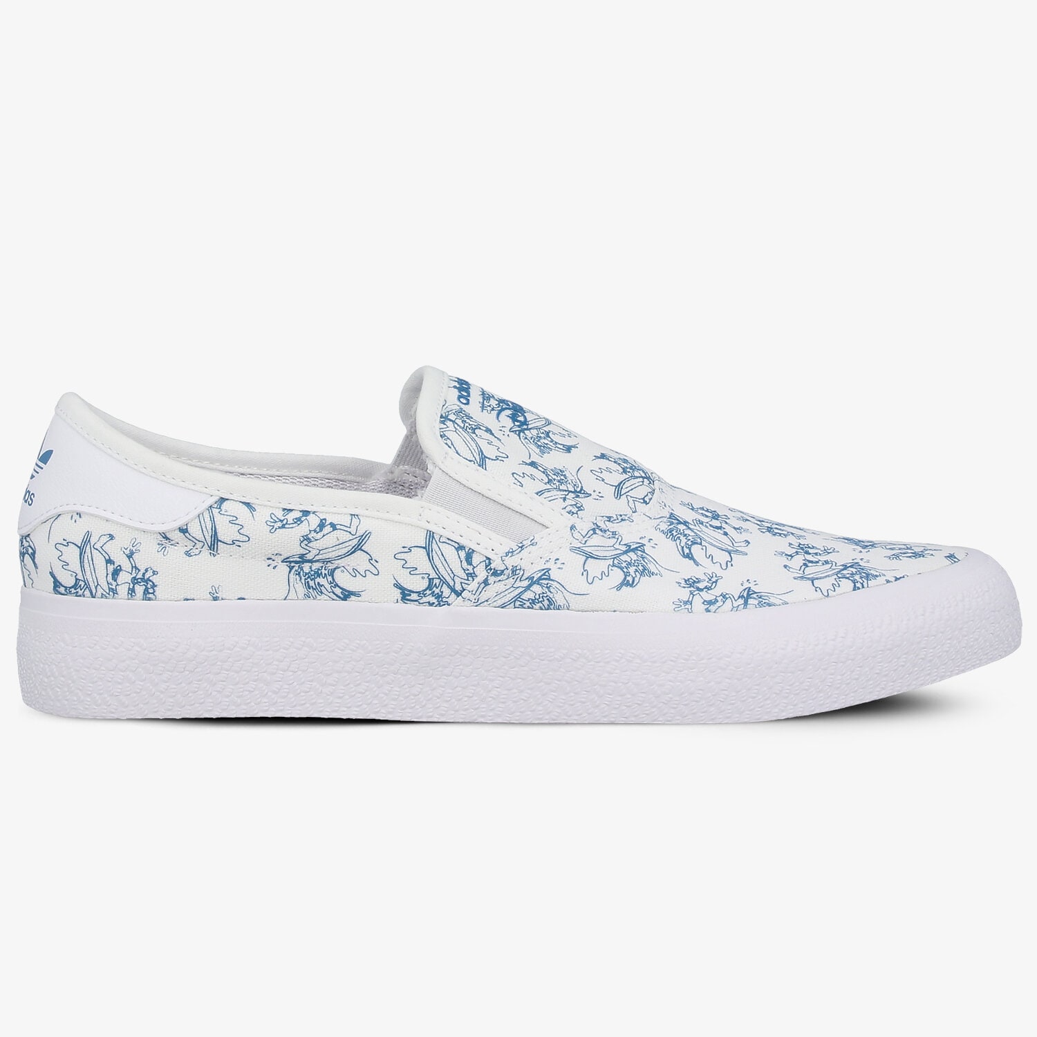 Buty sneakersy męskie ADIDAS 3MC SLIP X DISNEY SPORT GOOFY FV9888 BIAŁY