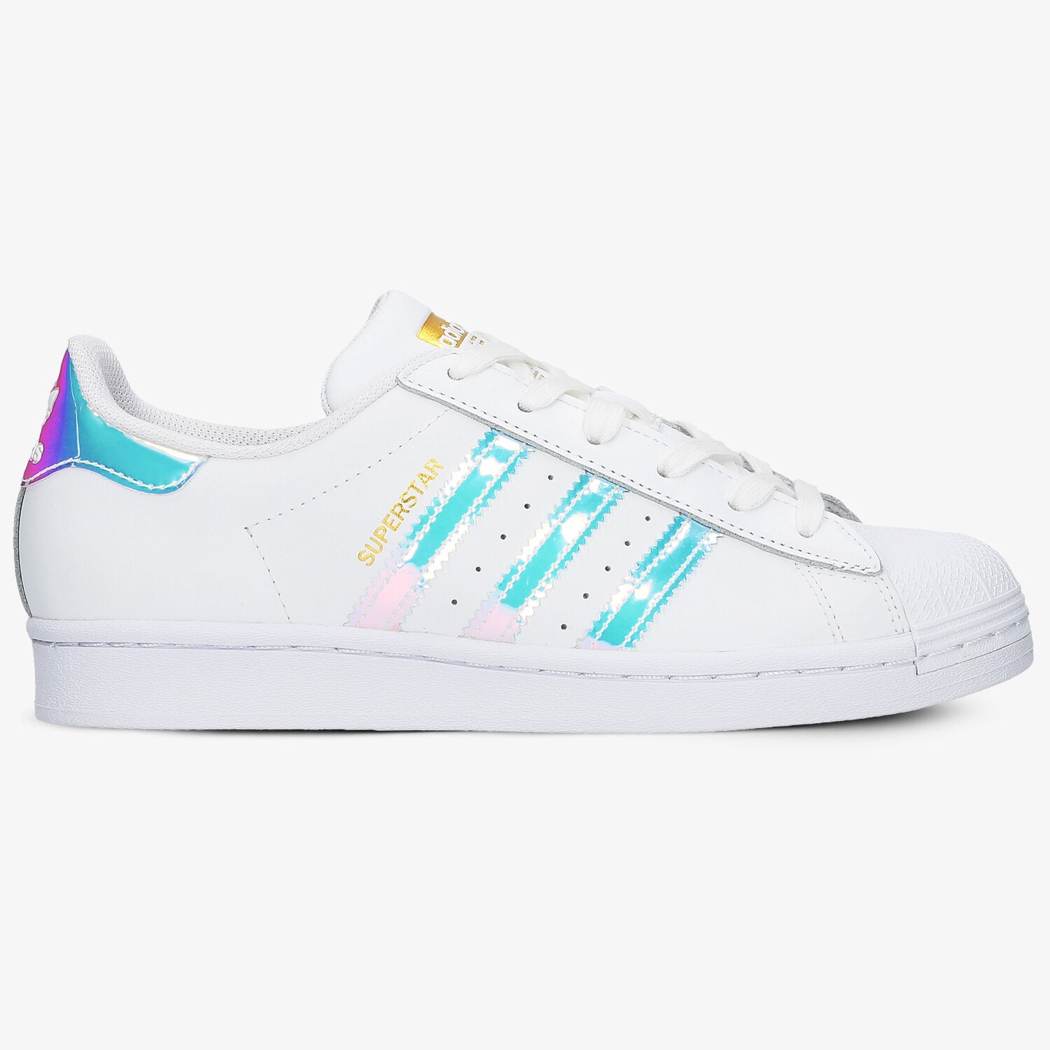Buty sneakersy damskie ADIDAS SUPERSTAR W FX7565 BIAŁY