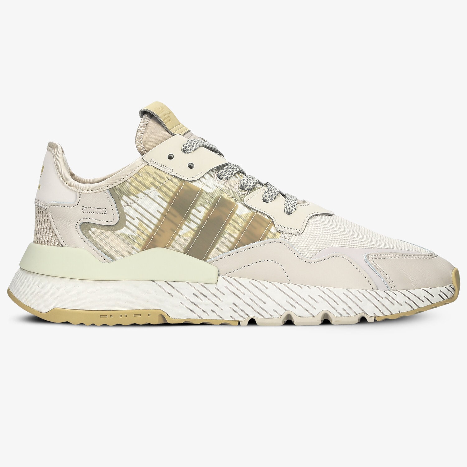 Buty sneakersy męskie ADIDAS NITE JOGGER FV1323 BEŻOWY