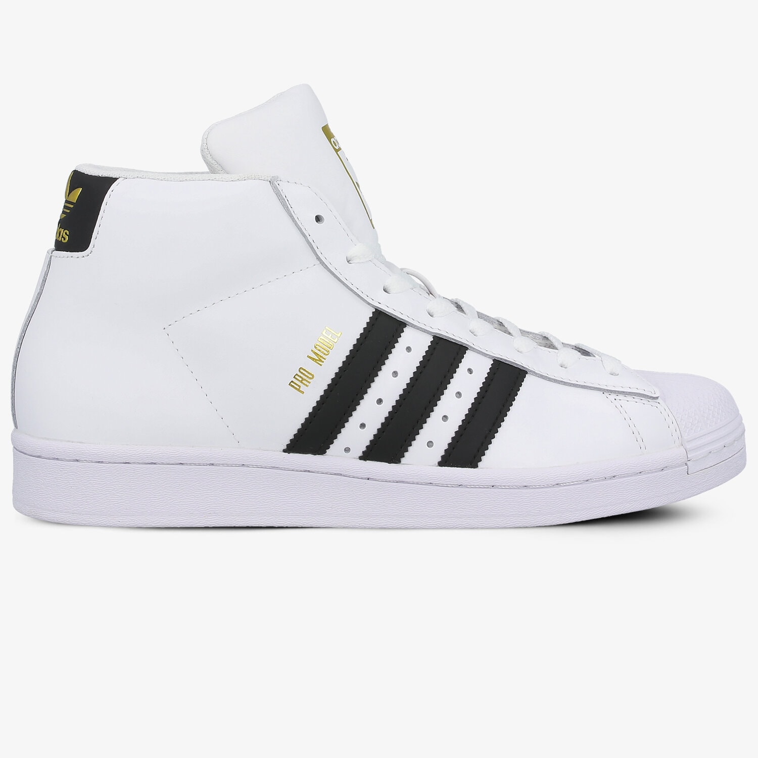 Buty sneakersy męskie ADIDAS PRO MODEL FV5722 BIAŁY
