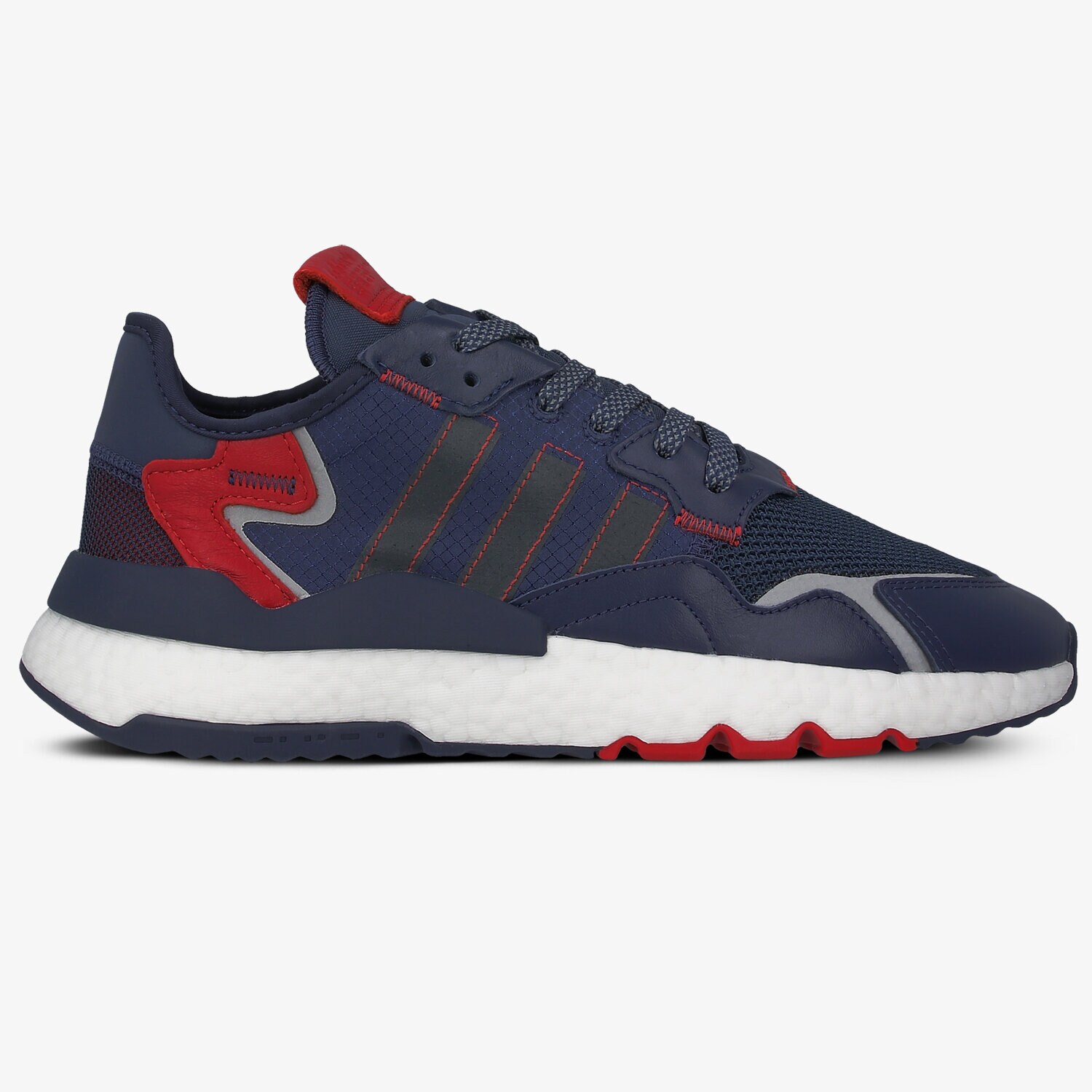 Buty sneakersy męskie ADIDAS NITE JOGGER FW2052 GRANATOWY