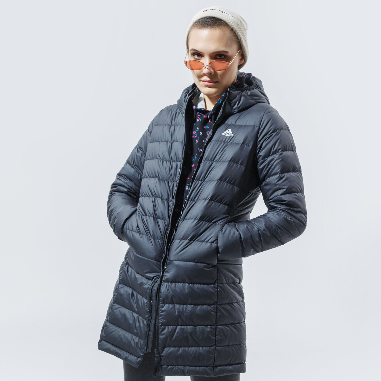 Kurtka zimowa damska ADIDAS KURTKA ZIMOWA W TODOWN COAT FT2588 CZARNY