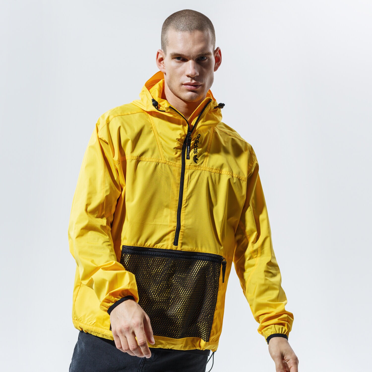 Kurtka zimowa męska ADIDAS KURTKA ADV ARCH ANORAK GD5591 ŻÓŁTY