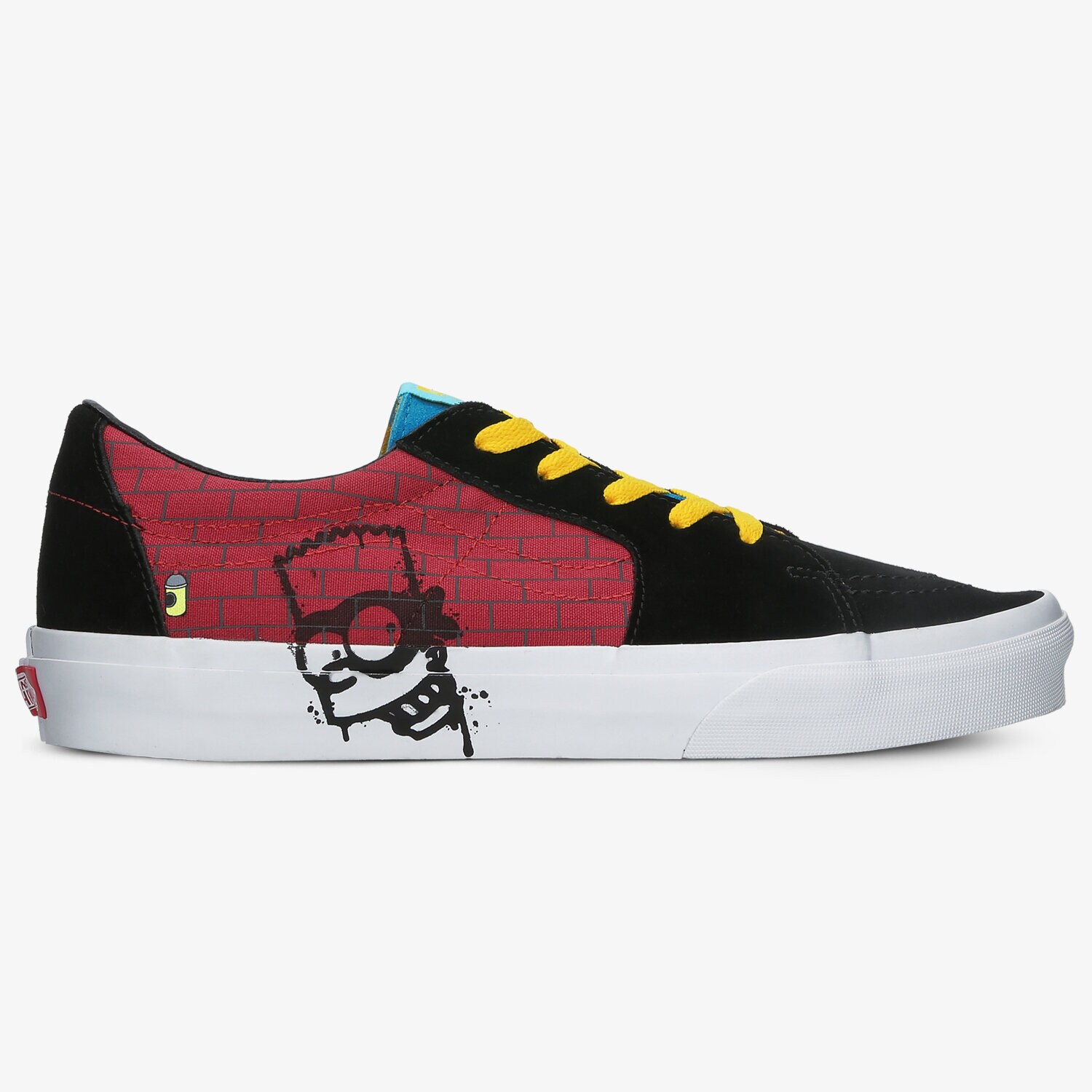 Buty sneakersy męskie VANS UA SK8-LOW VN0A4UUK17AM CZARNY