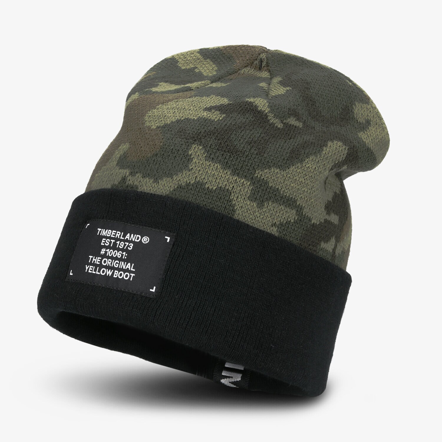 Czapka zimowa dla dzieci TIMBERLAND CZAPKA ZIMOWA CAMO JACQUARD BEANIE TB0A1F3JA581 MULTICOLOR