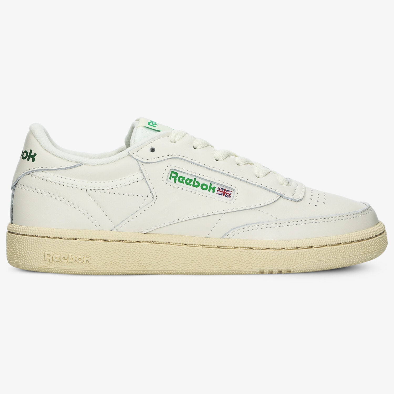 Buty sneakersy damskie REEBOK CLUB C 85 BS8242 BIAŁY
