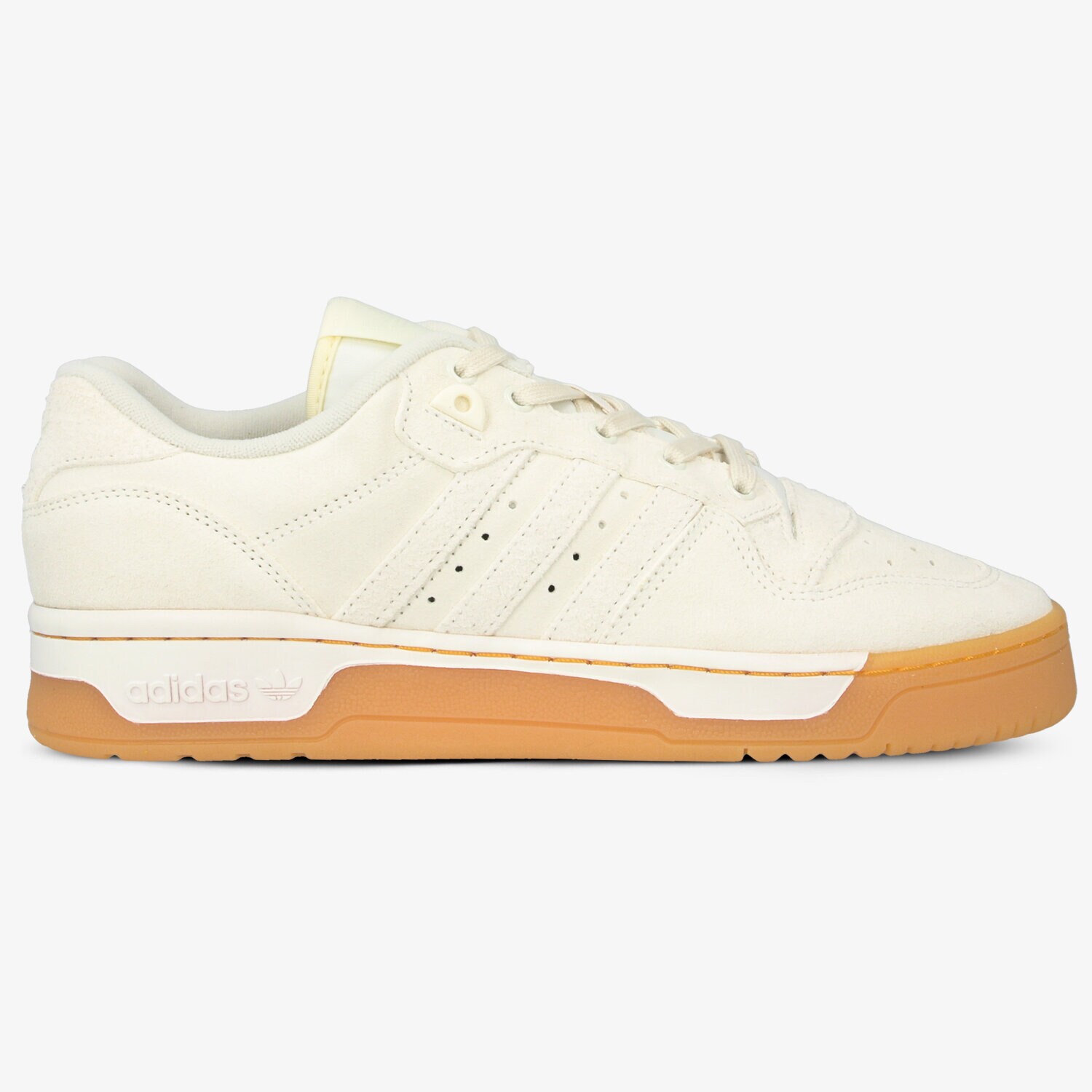 Buty sneakersy męskie ADIDAS RIVALRY LOW EG6676 BEŻOWY