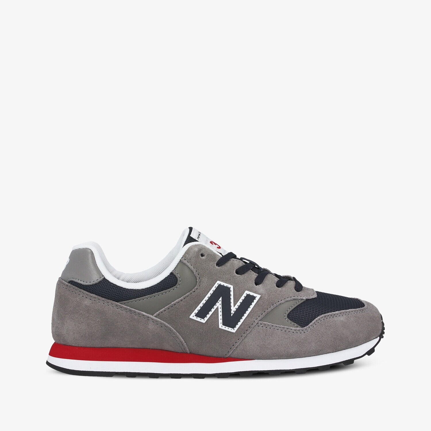 Buty sneakersy męskie NEW BALANCE ML393SH1 ML393SH1 SZARY