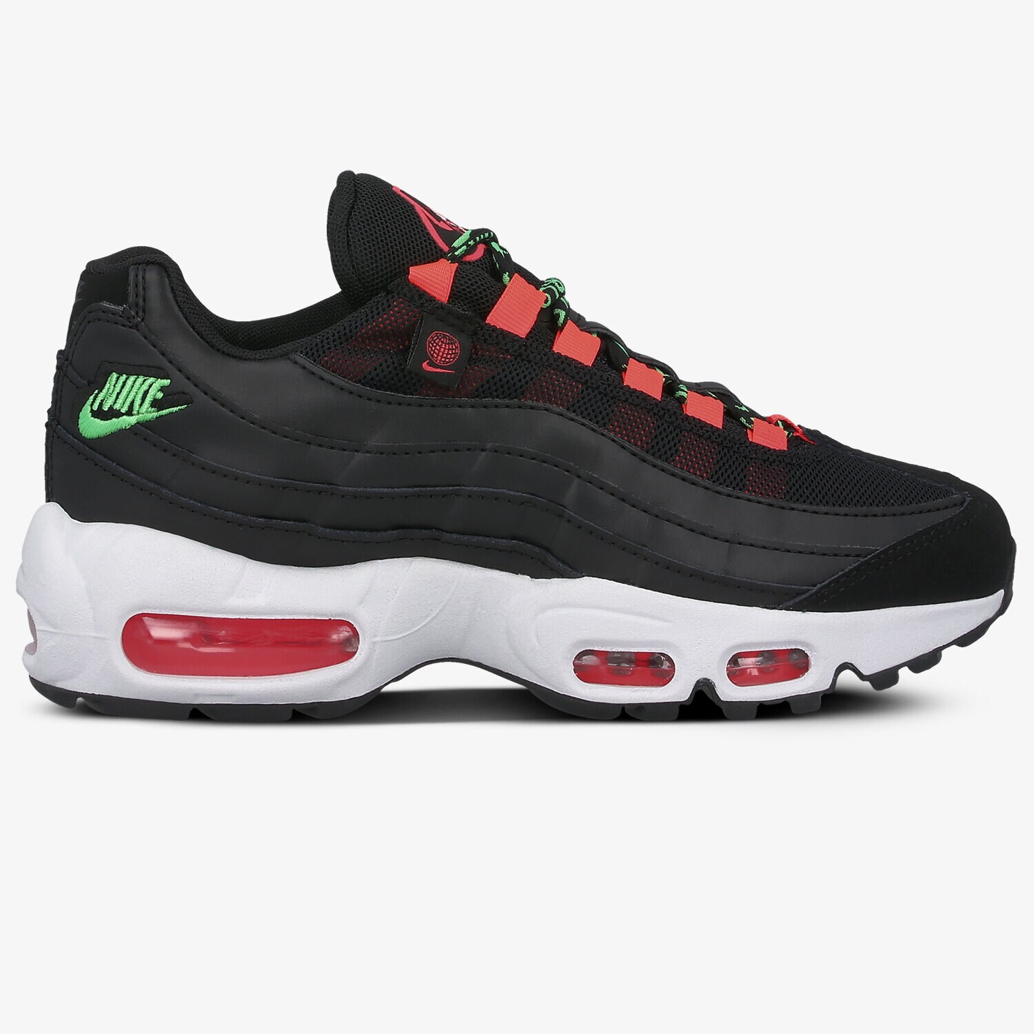 Buty sneakersy damskie NIKE AIR MAX 95 SE CV9030-001 CZARNY