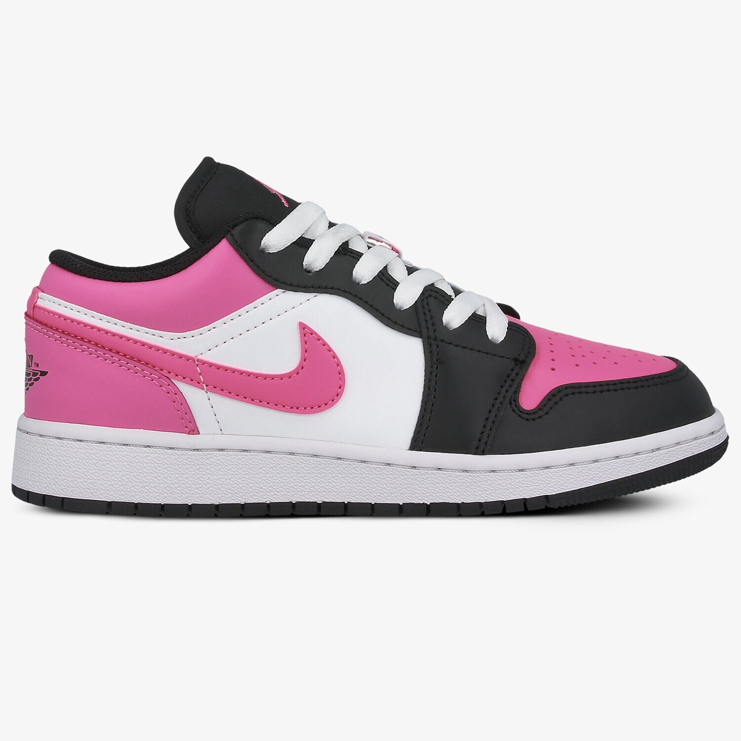 Buty sneakersy dla dzieci AIR JORDAN 1 LOW (GS) 554723-106 RÓŻOWY