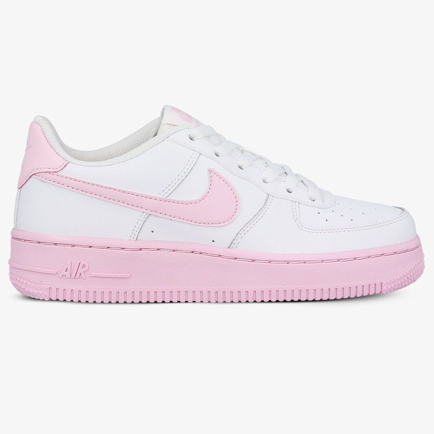 Buty sneakersy dla dzieci NIKE AIR FORCE 1 CV7663-100 BIAŁY