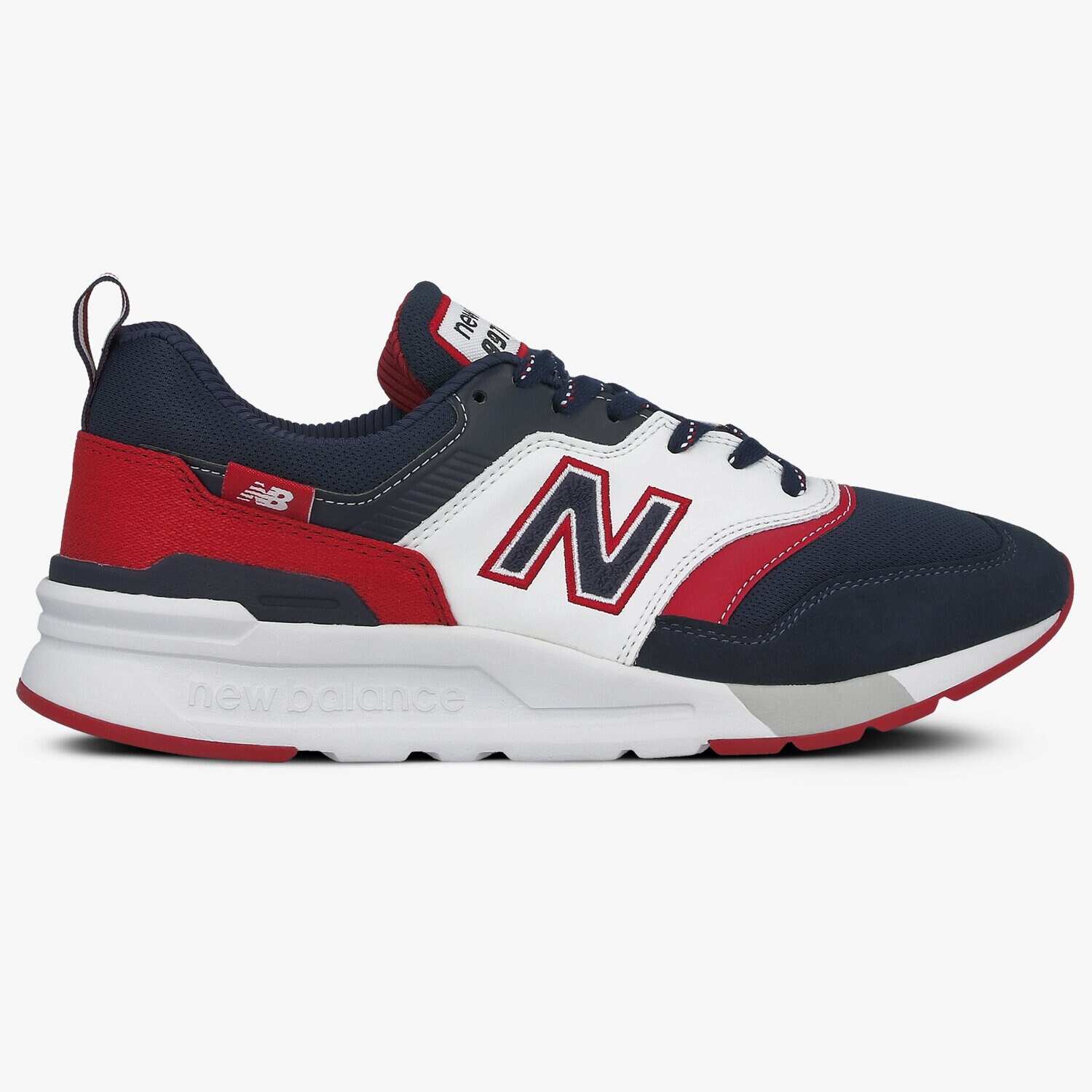 Buty sneakersy męskie NEW BALANCE CM997HFE CM997HFE CZERWONY