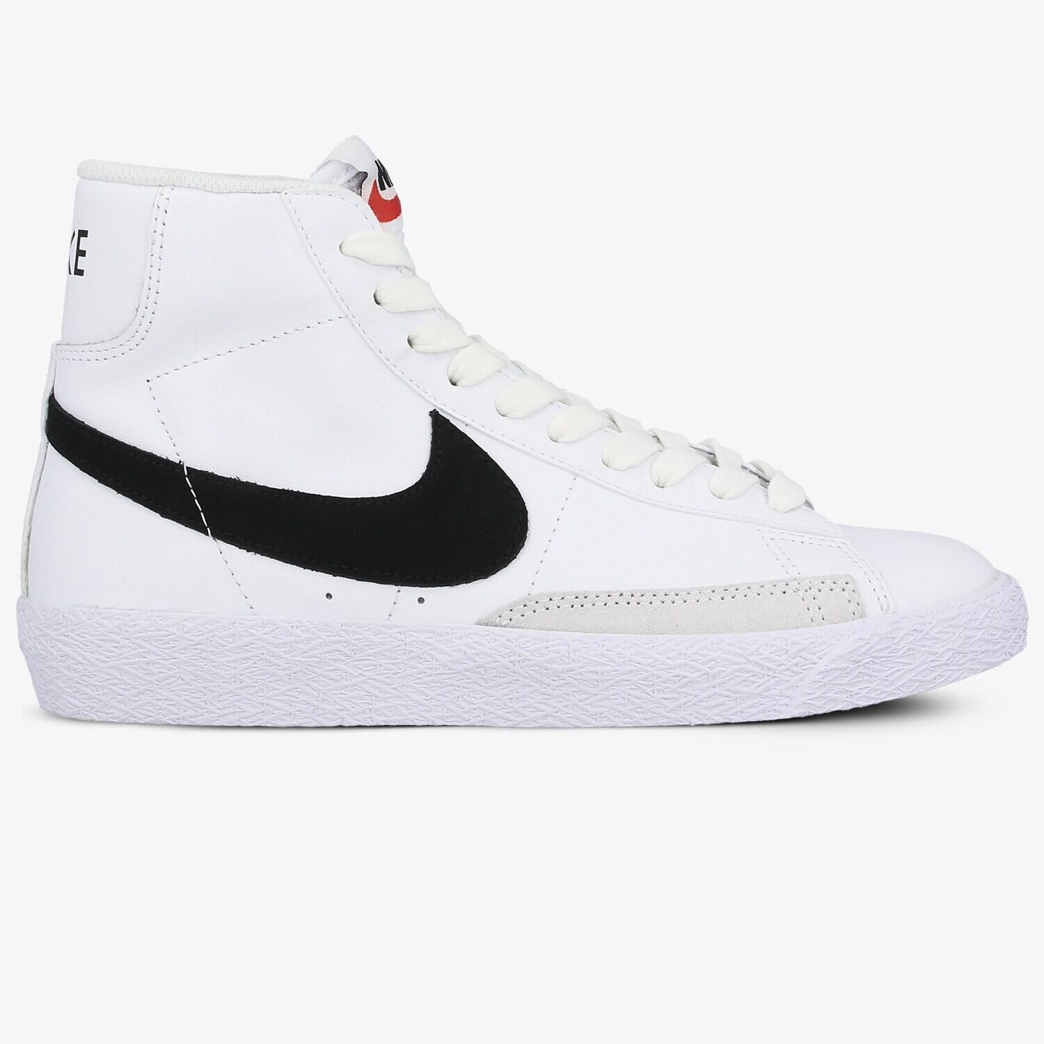 Buty sneakersy dla dzieci NIKE BLAZER MID CZ7531-100 BIAŁY