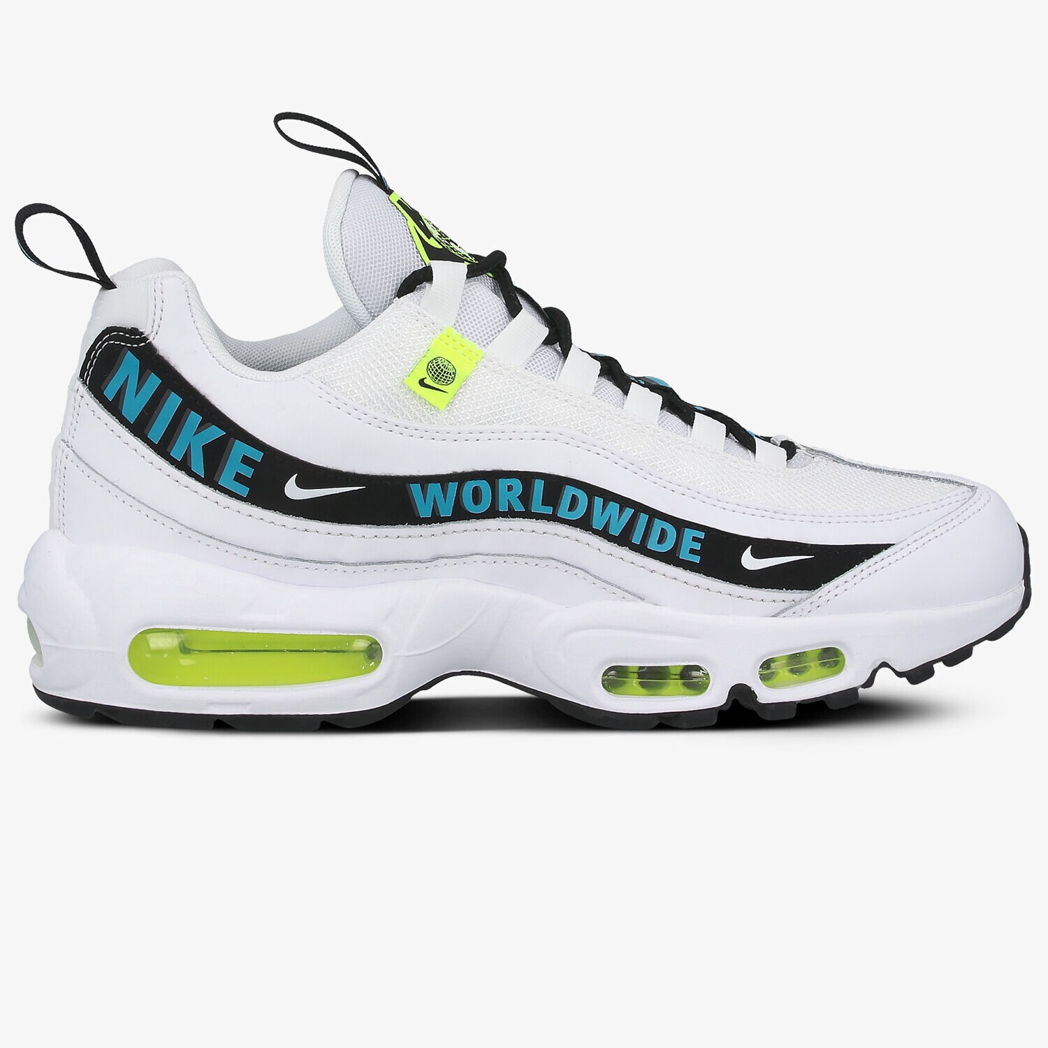 Buty sneakersy męskie NIKE AIR MAX 95 SE CT0248-100 BIAŁY