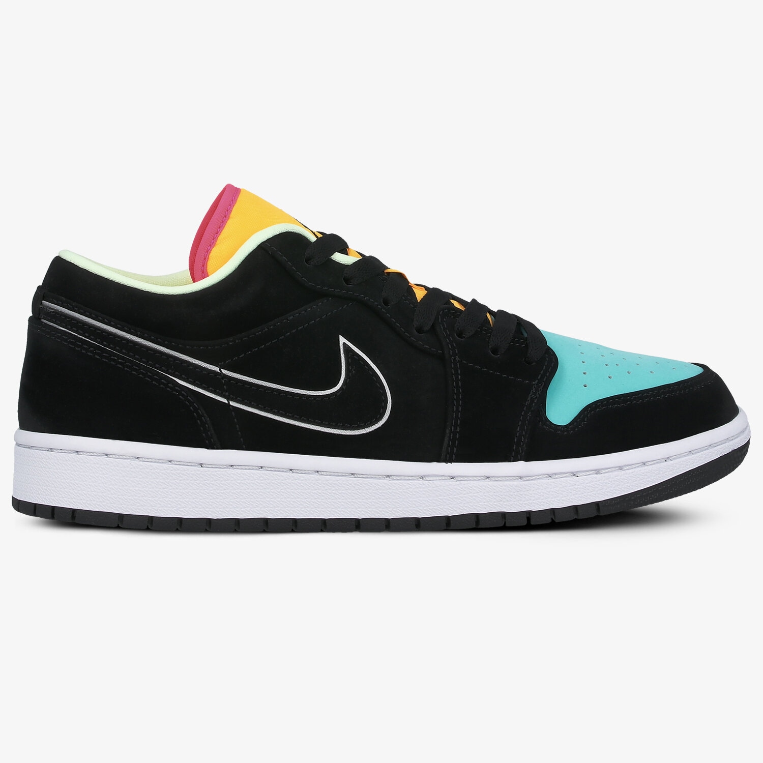 Buty sneakersy męskie AIR JORDAN 1 LOW SE CK3022-013 CZARNY