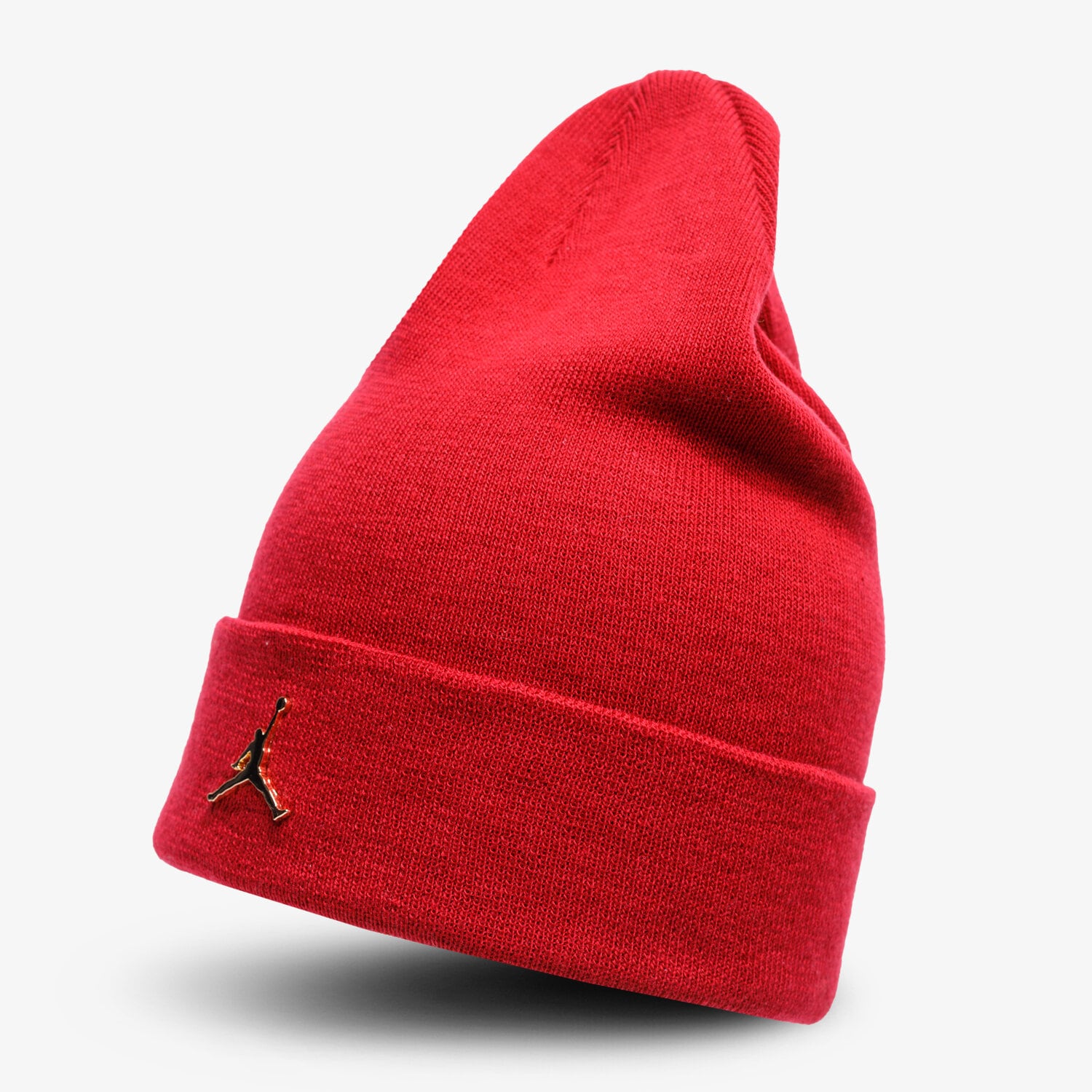 Czapka zimowa dla dzieci JORDAN CZAPKA ZIMOWA JORDAN CUFFED BEANIE METAL JM CW6402-687 CZERWONY