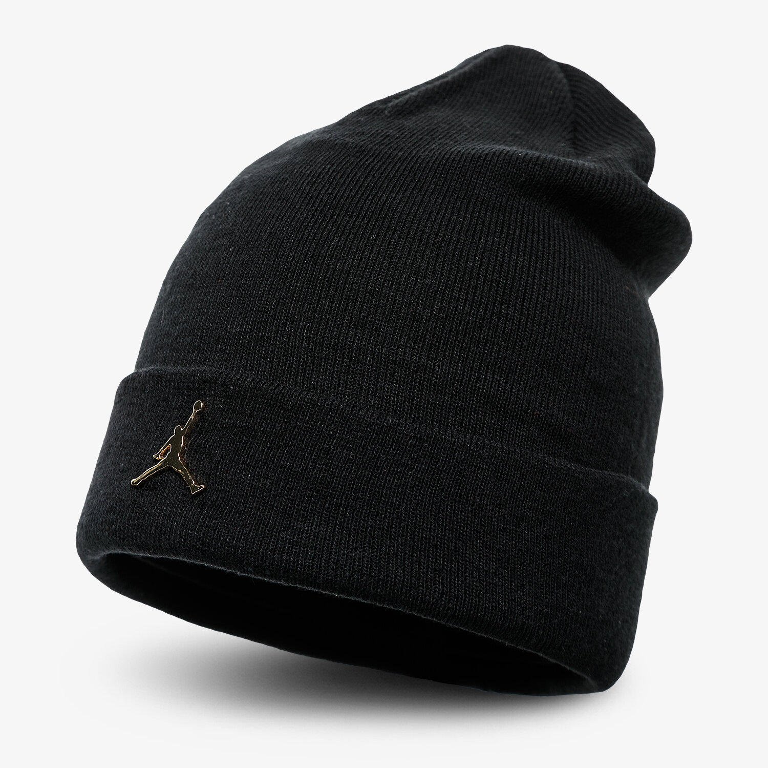 Czapka zimowa dla dzieci JORDAN CZAPKA ZIMOWA JORDAN CUFFED BEANIE METAL JM CW6402-010 CZARNY
