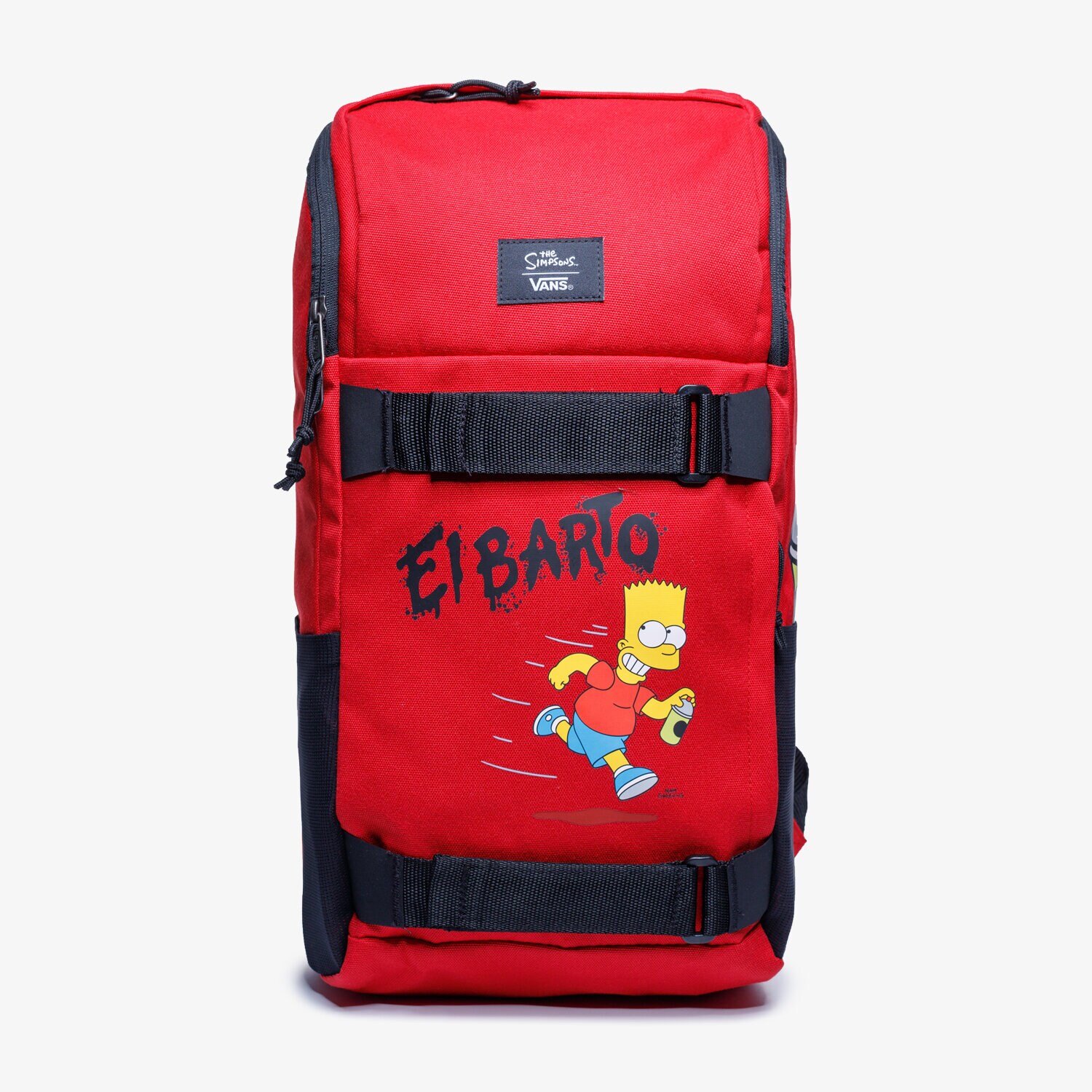 Plecak damski sportowy VANS OBSTACLE SKATEPACK VN0A3I6917A CZERWONY