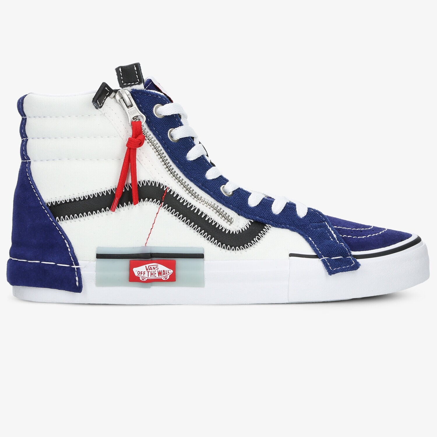 Buty sneakersy męskie VANS SK8-HI VN0A3WM1XHR1 NIEBIESKI