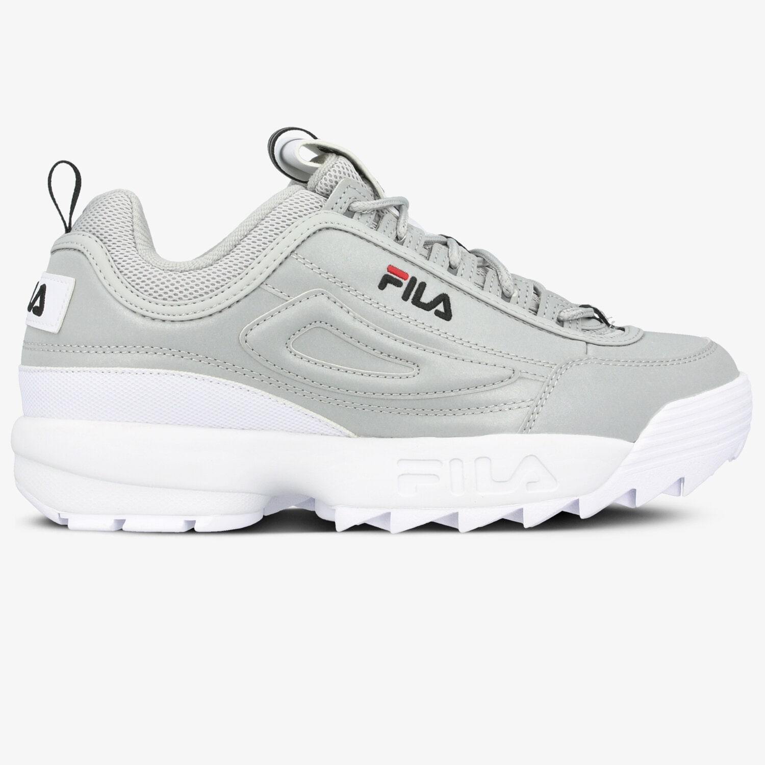 Buty sneakersy męskie FILA DISRUPTOR R 101090813T SZARY